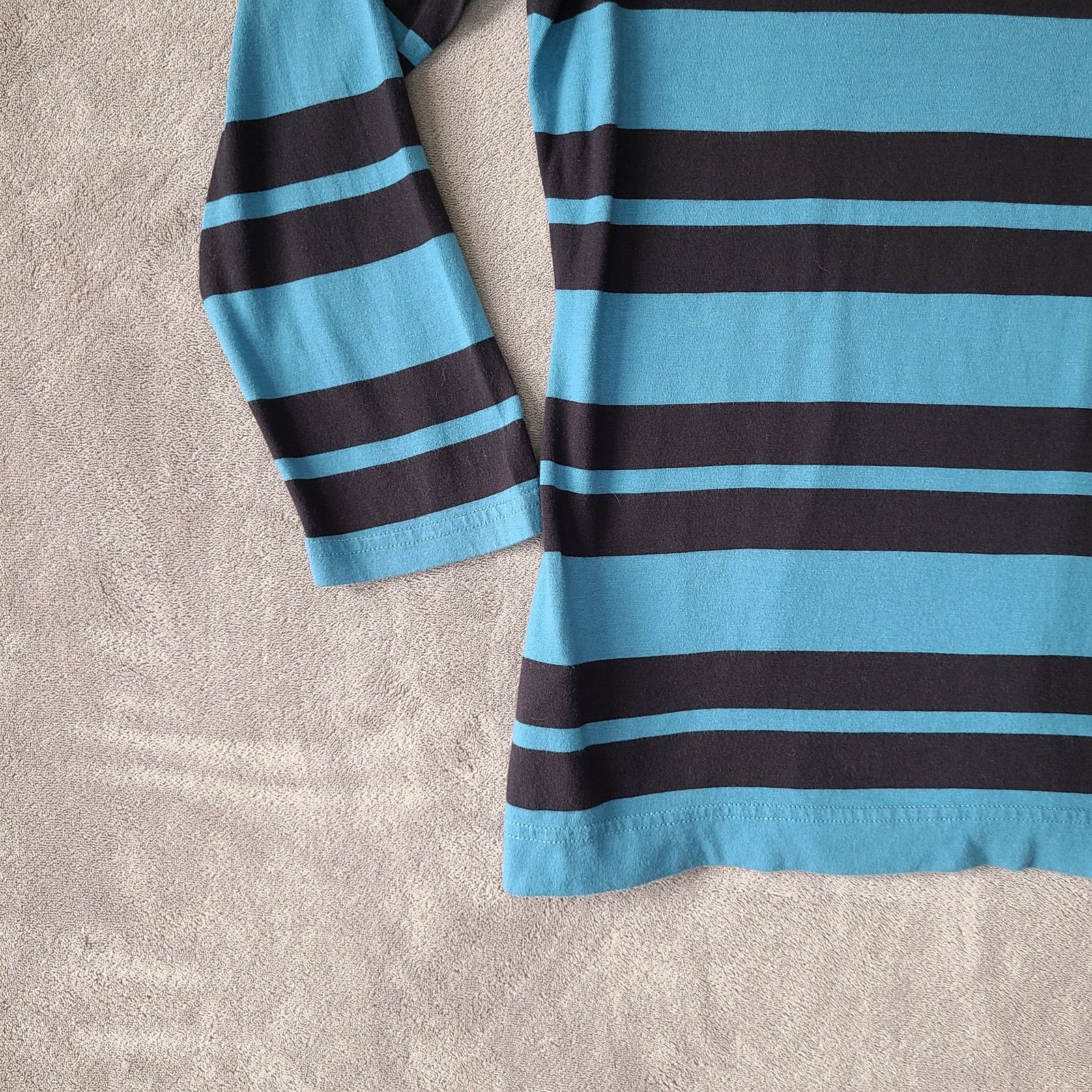 L.L. Bean LL Bean Signature Striped Shirt M Blue/Black Size M / US 6-8 / IT 42-44 - 10 Thumbnail