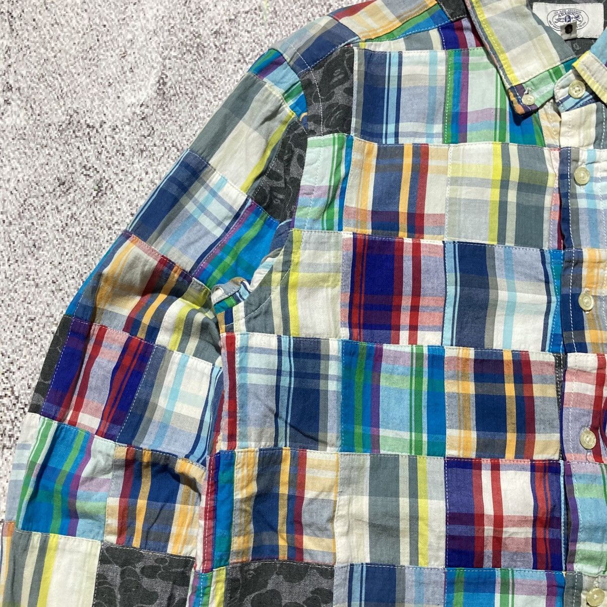 Bape OG Bape A Bathing Ape Camo Patchwork Long Slevee Shirt Size US S / EU 44-46 / 1 - 6 Thumbnail