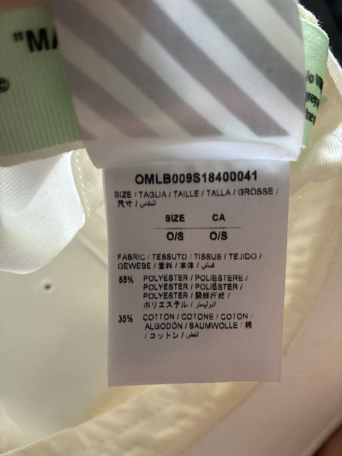Off-White Off white temperature cap Size ONE SIZE - 6 Thumbnail