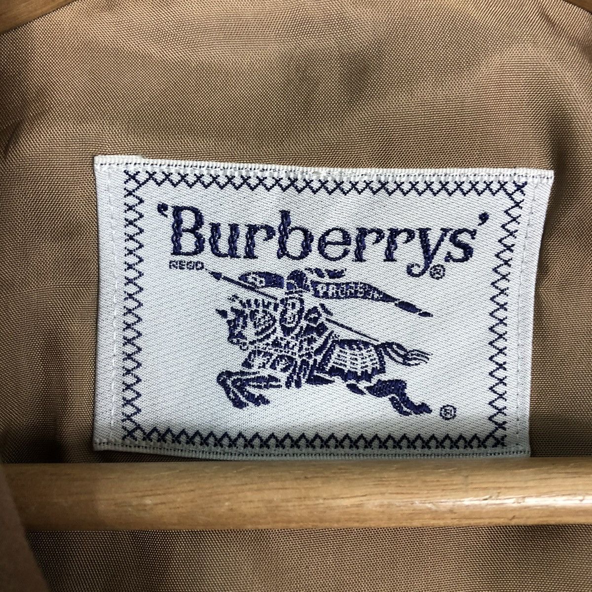 Burberry 🔥RICH BROWN - VINTAGE WOOL BOMBER JACKET BURBERRYS Size US M / EU 48-50 / 2 - 17 Thumbnail