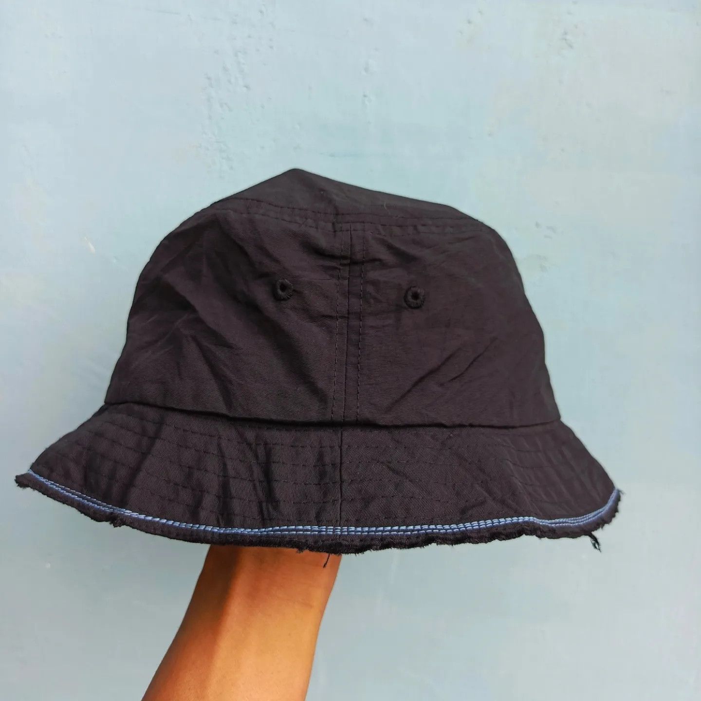 Gypsy Gypsy & Sons Bucket Hat Black Raw Edge Japan Brand Size 30 - 3 Thumbnail