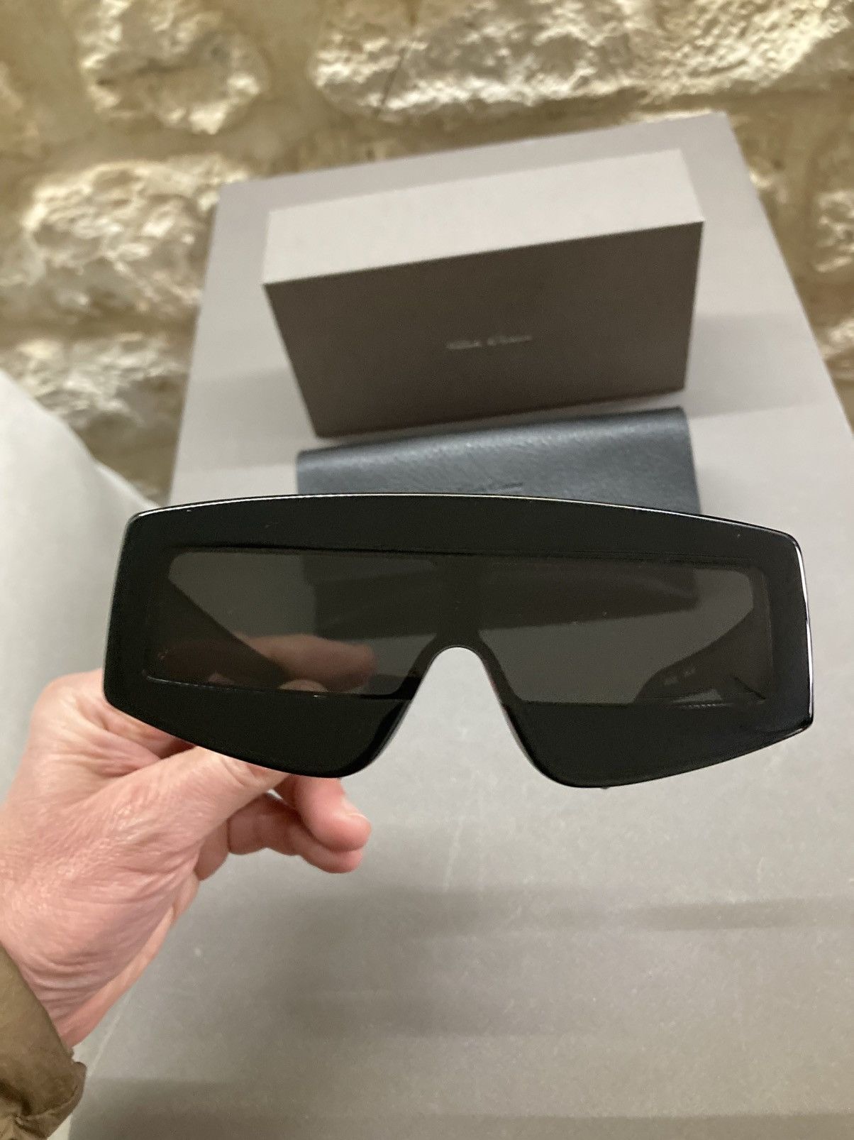 Rick Owens WORN ONCE / Rick Owens PHLEG Sunglasses Size ONE SIZE - 1 Thumbnail