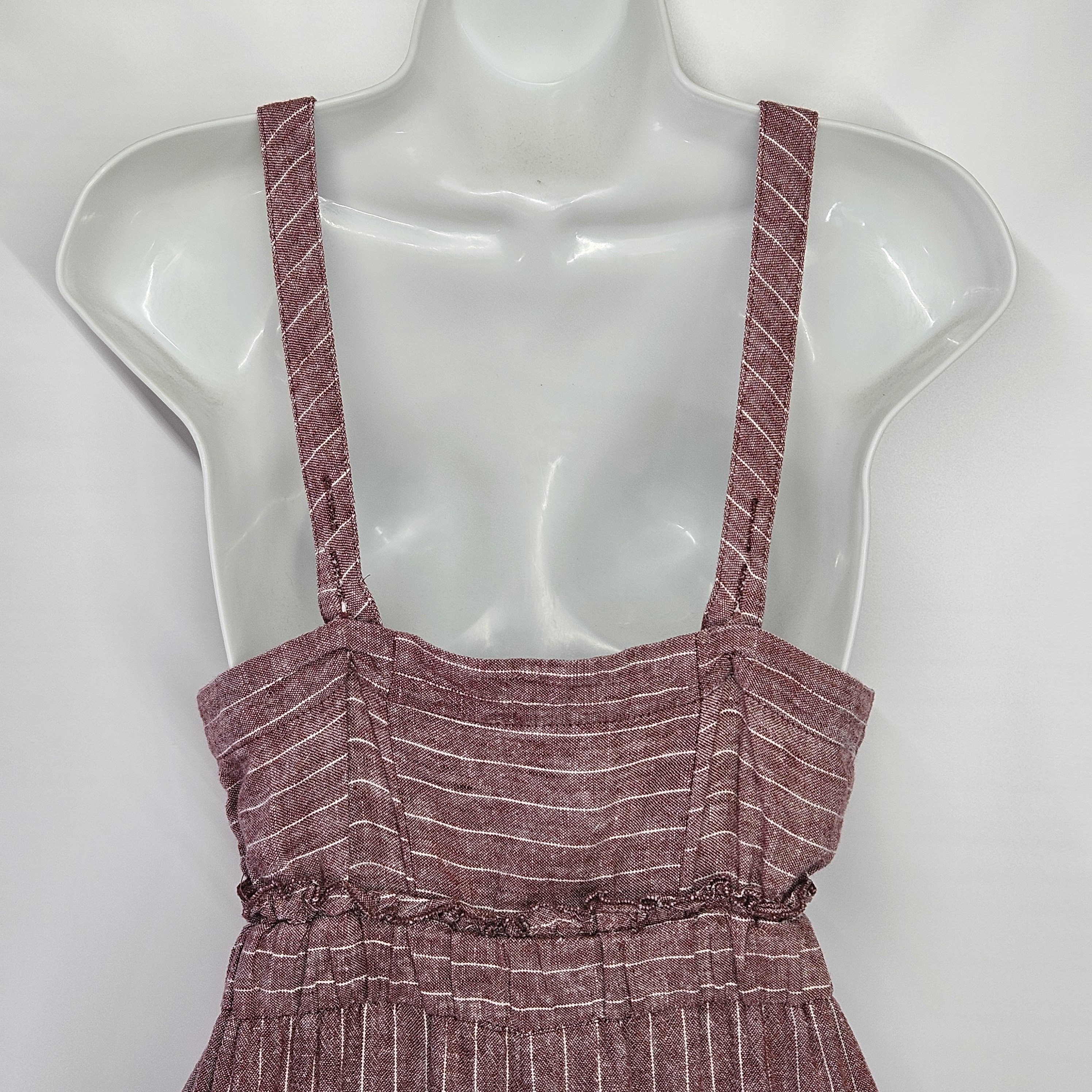 Other Romeo + Juliet Size S Couture Jumpsuit Overalls Linen Pocket Size 25" / US 0 / IT 36 - 6 Thumbnail
