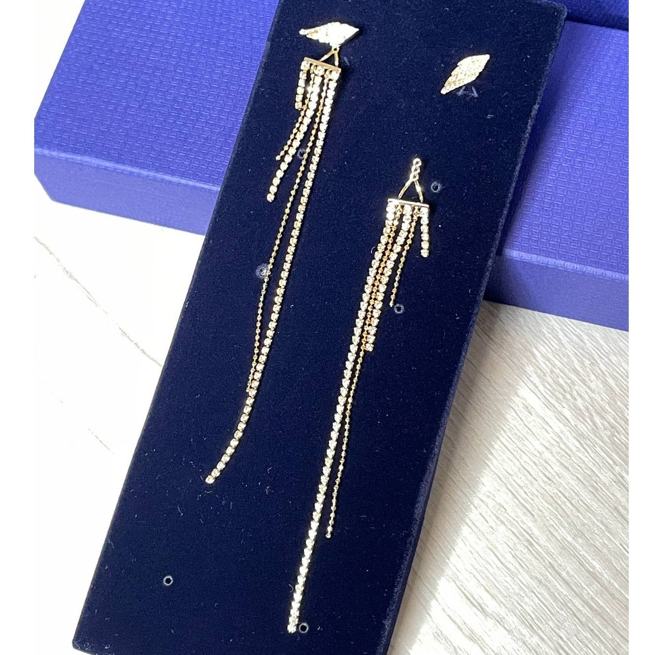 Swarovski swarovski Fit Wonder Woman earrings Wing, Gold tone Size ONE SIZE - 5 Thumbnail