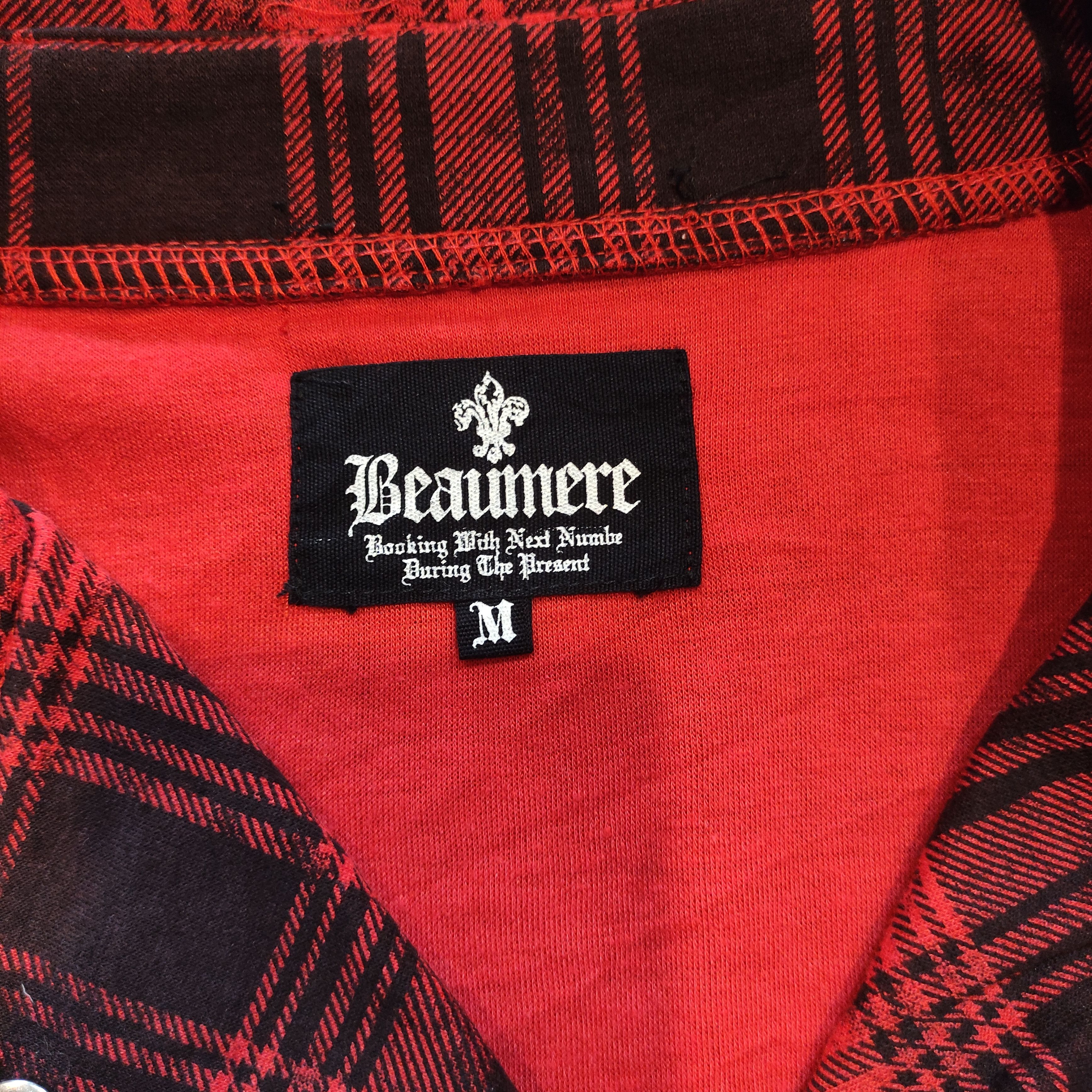 Tornado Mart Beaumere Plaid Ramones Style Jacket Japanese Brand Size US M / EU 48-50 / 2 - 6 Thumbnail