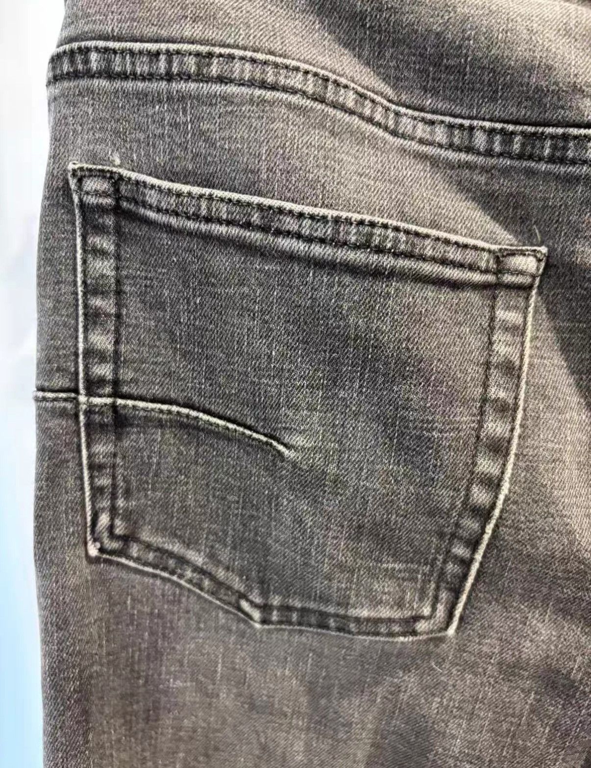 Dior Dior washed grey jeans J38 Size US 31 - 4 Thumbnail