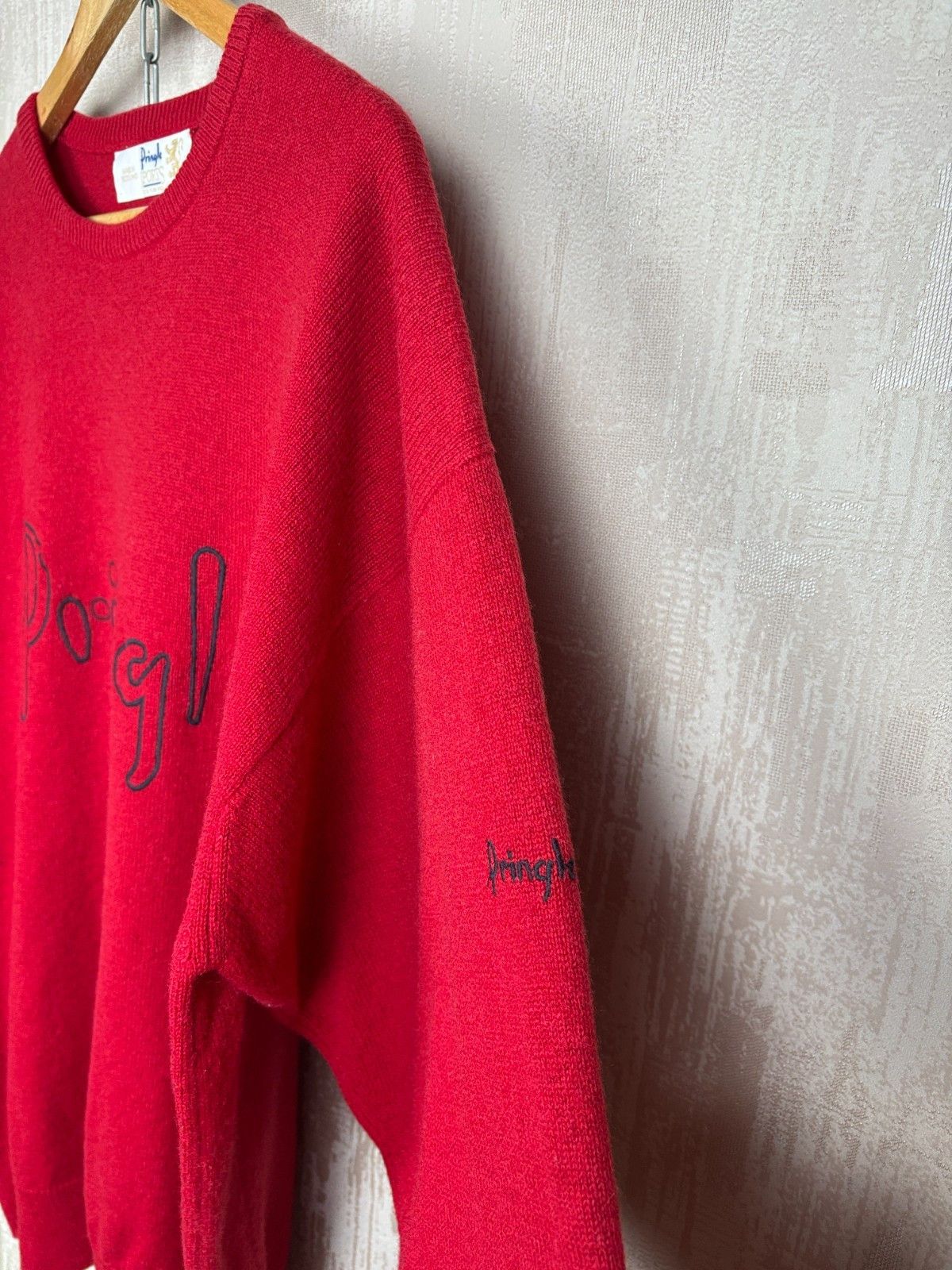 Pringle Of Scotland Vintage Pringle Sports Made Scotland Wool Crew Neck Sweater Size US XL / EU 56 / 4 - 8 Thumbnail