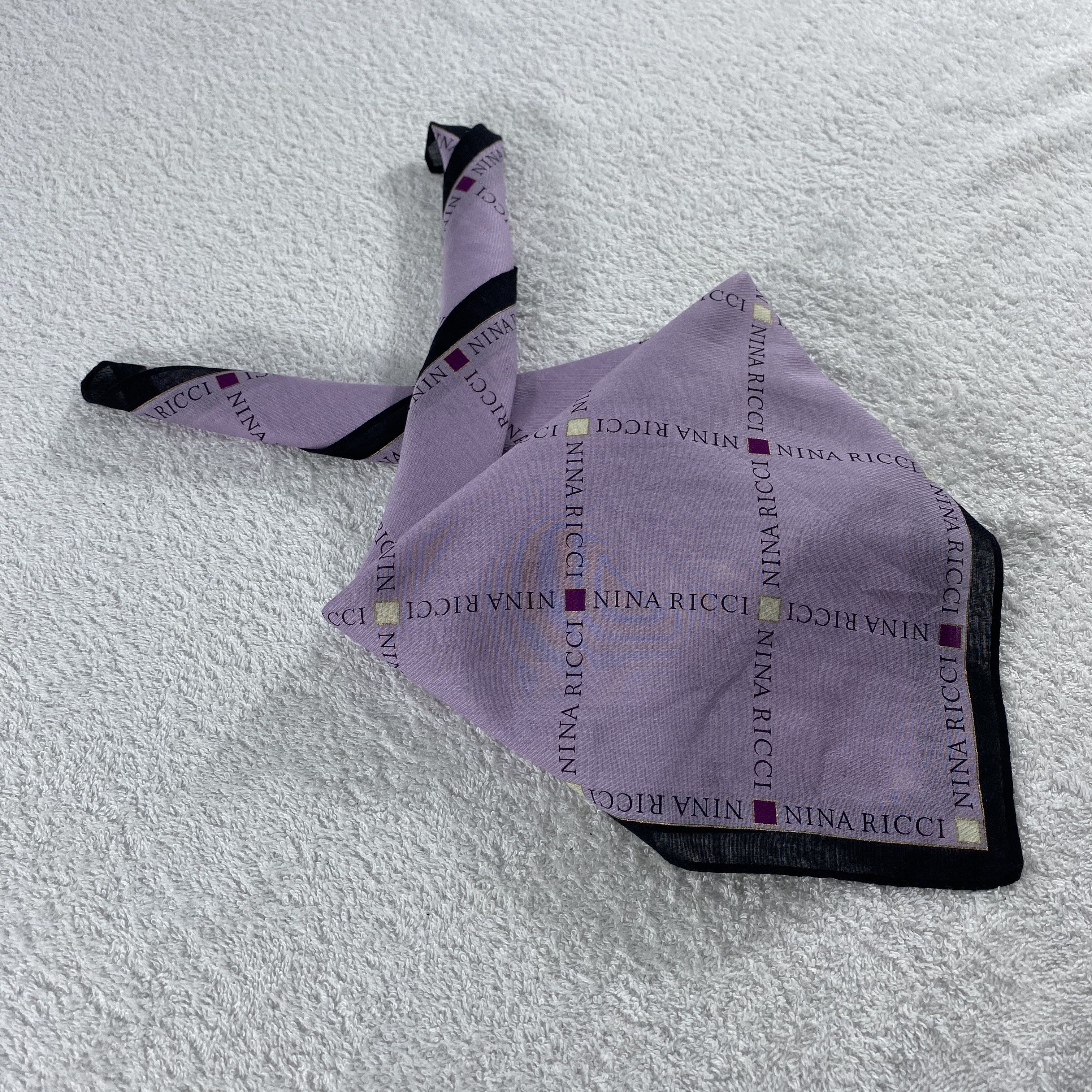 Vintage Nina Ricci Handkerchief / Neckerchief / Bandana Size ONE SIZE - 2 Thumbnail