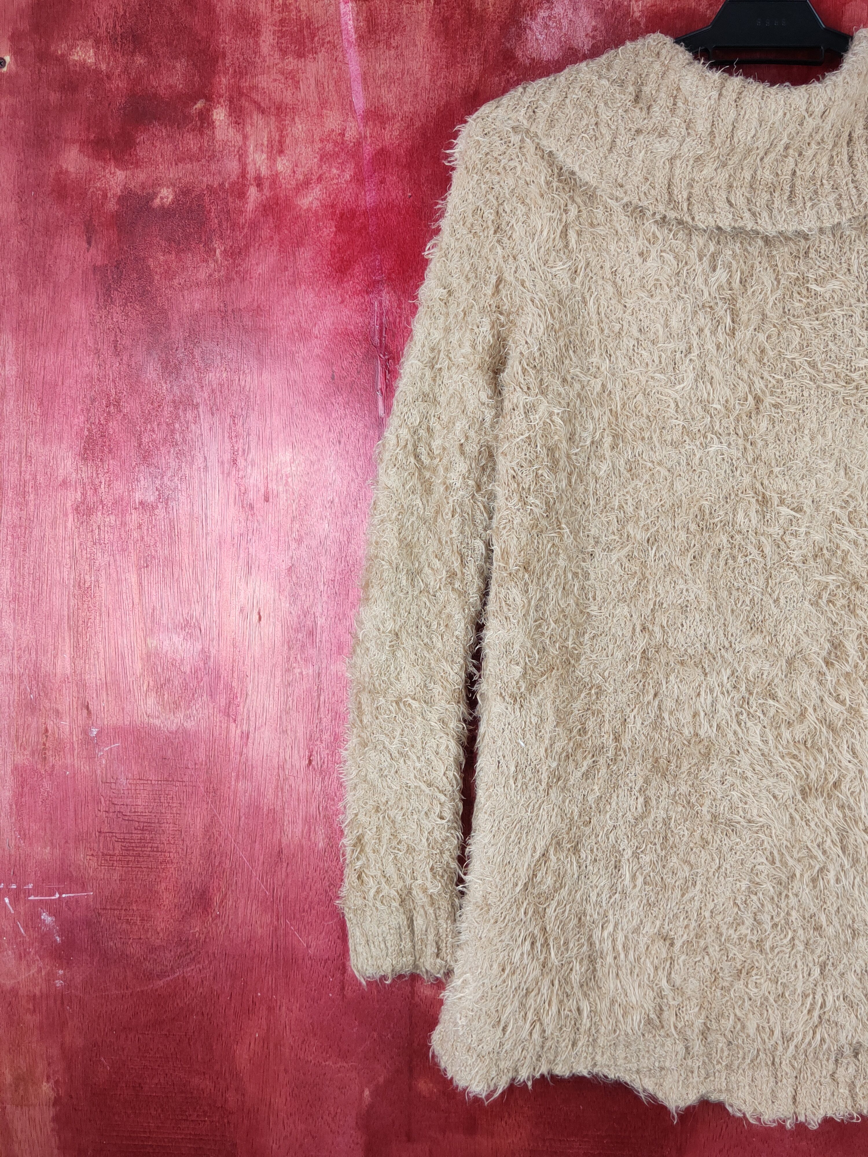 Homespun Knitwear Japanese Brand Brown Fur Mohair Knitwear Cardigan #S1964 Size M / US 6-8 / IT 42-44 - 8 Thumbnail