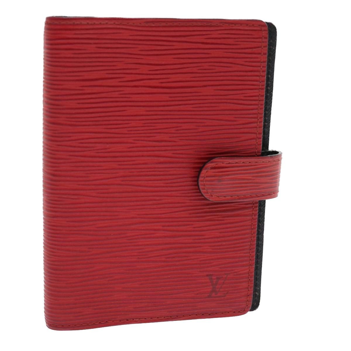 Louis Vuitton Epi Agenda Pm Day Planner Cover Red R20057 Lv Auction