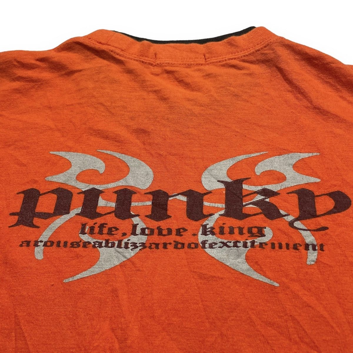 If Six Was Nine × Le Grande Bleu (L.G.B.) × Seditionaries 🇯🇵 Y2K QUATRE VINGT DIXANS PUNK DOUBLE LAYER TSHIRT Size US M / EU 48-50 / 2 - 5 Thumbnail