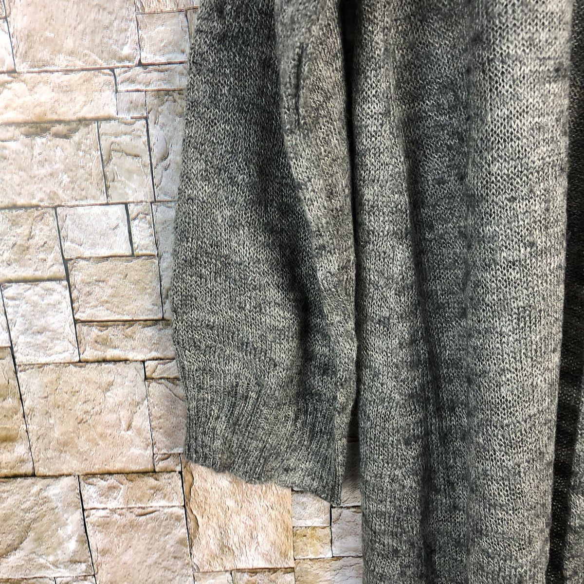 Japanese Brand Ohywa Grey Cardigan Knitwear #A787 Size M / US 6-8 / IT 42-44 - 7 Thumbnail