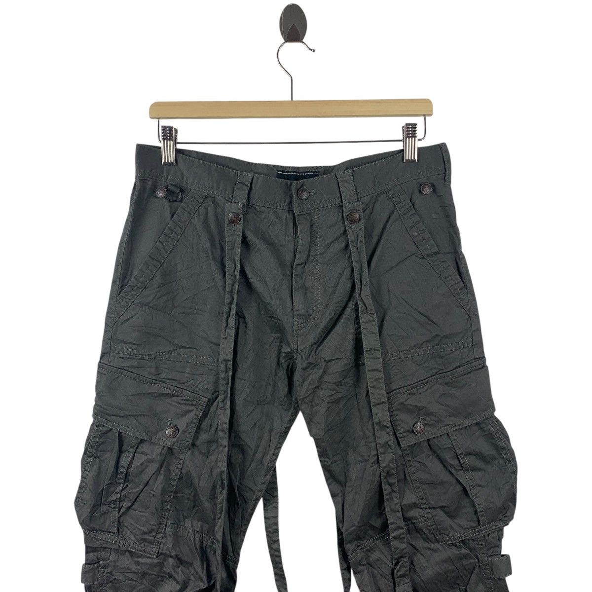 Japanese Brand CHILDERIC ll bondage cargo pants Size US 31 - 2 Thumbnail
