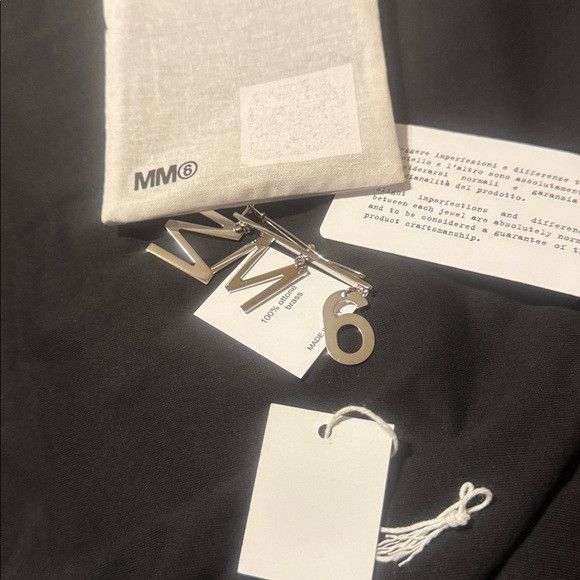 Maison Margiela Maison Martin Margiela Silver Number barrette Size ONE SIZE - 8 Thumbnail