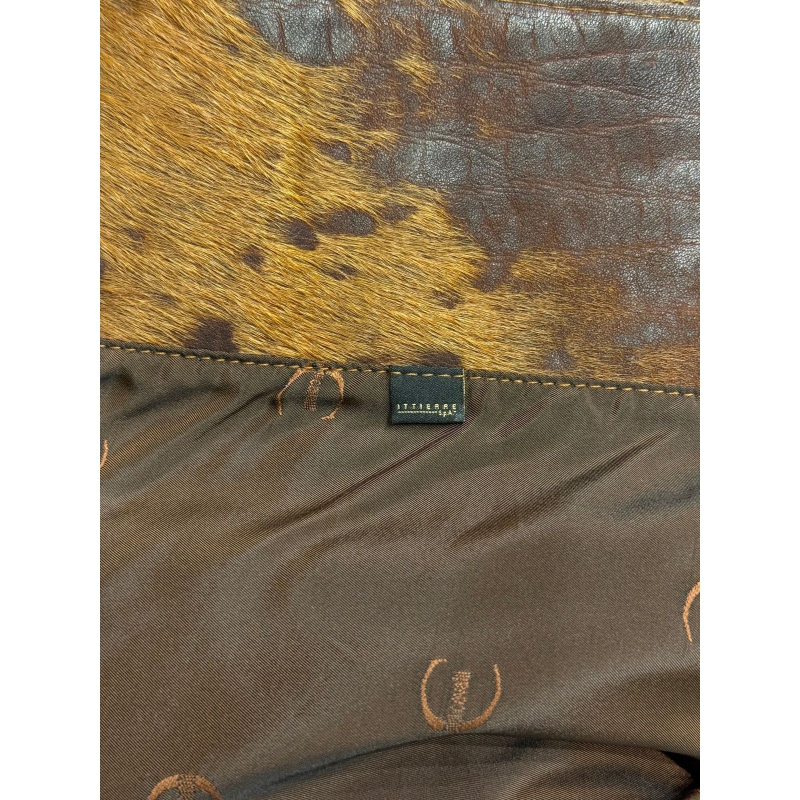 Roberto Cavalli A/W2004 Roberto Cavalli pony hair leather coat Size US L / EU 52-54 / 3 - 11 Thumbnail