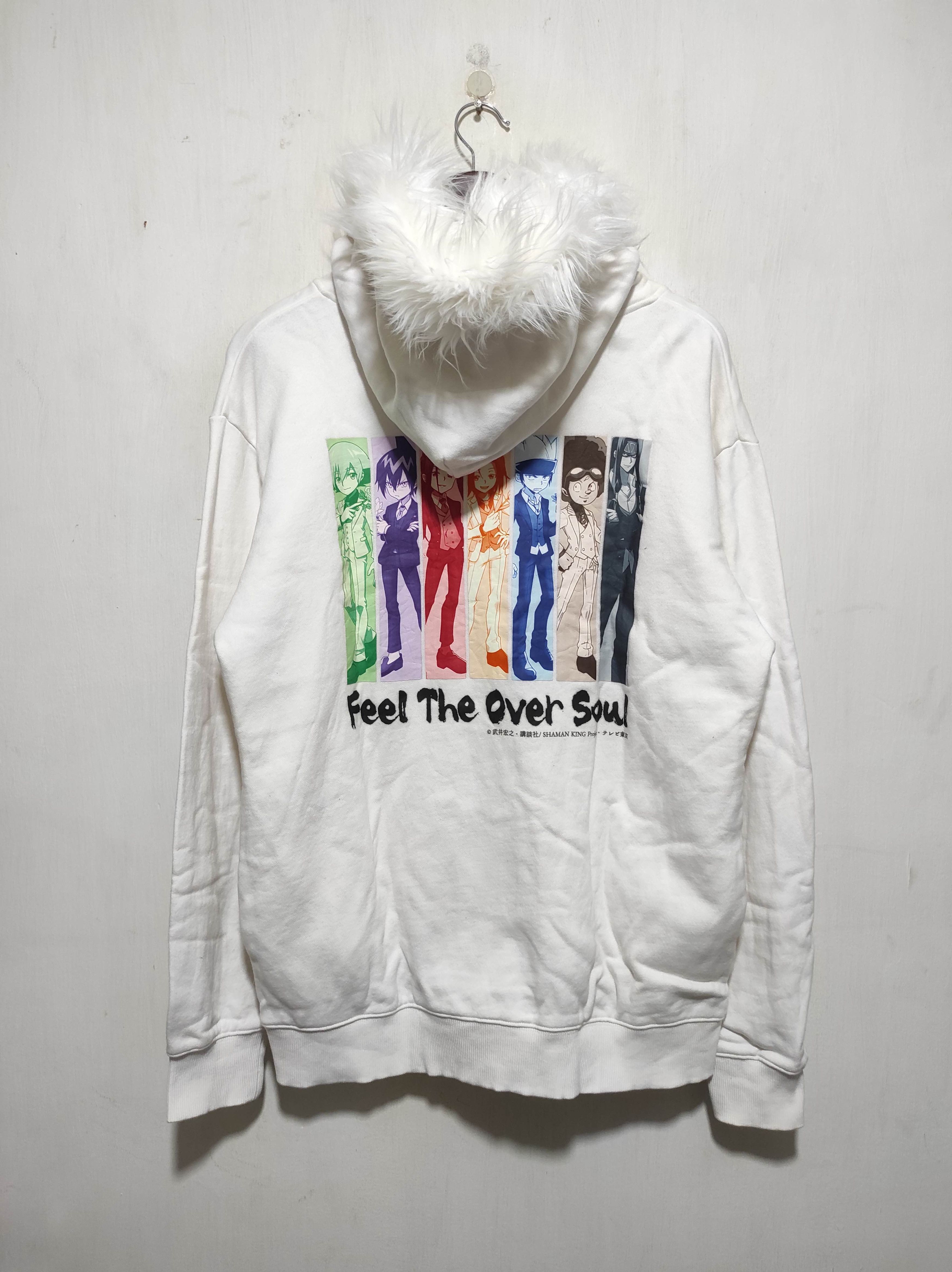 Japanese Brand Shaman King fur hoodie ifsix LGB style Size US L / EU 52-54 / 3 - 13 Thumbnail