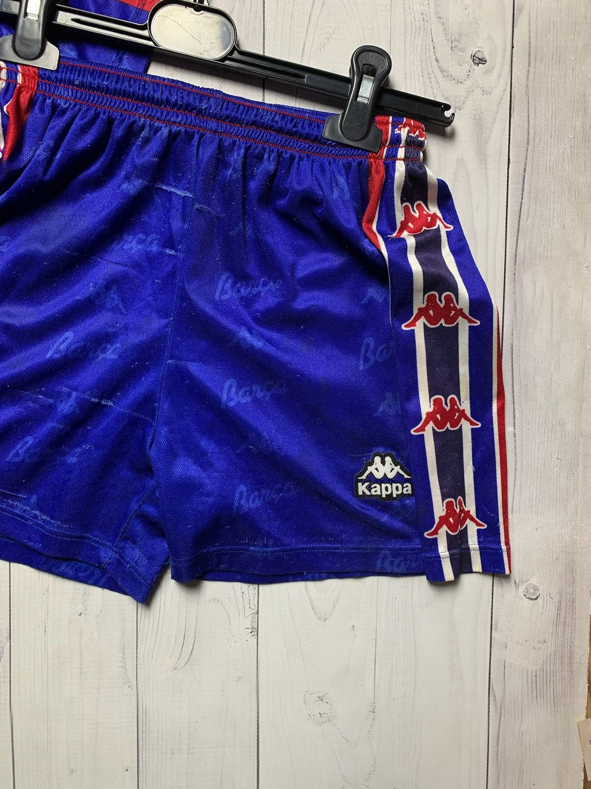 Kappa Vintage Kappa Barcelona soccer jersey + shorts rare XXS Size US XXS / EU 40 - 4 Thumbnail