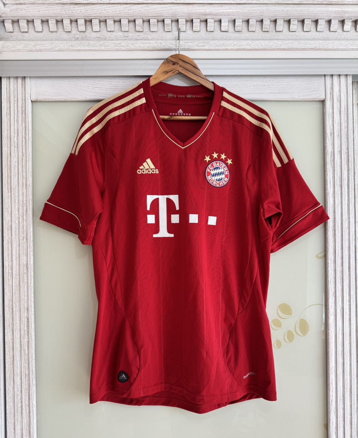 Adidas Bayern Munich 2012/13 Away Soccer Jersey Football Kit Shirt Size US M / EU 48-50 / 2 - 1 Thumbnail