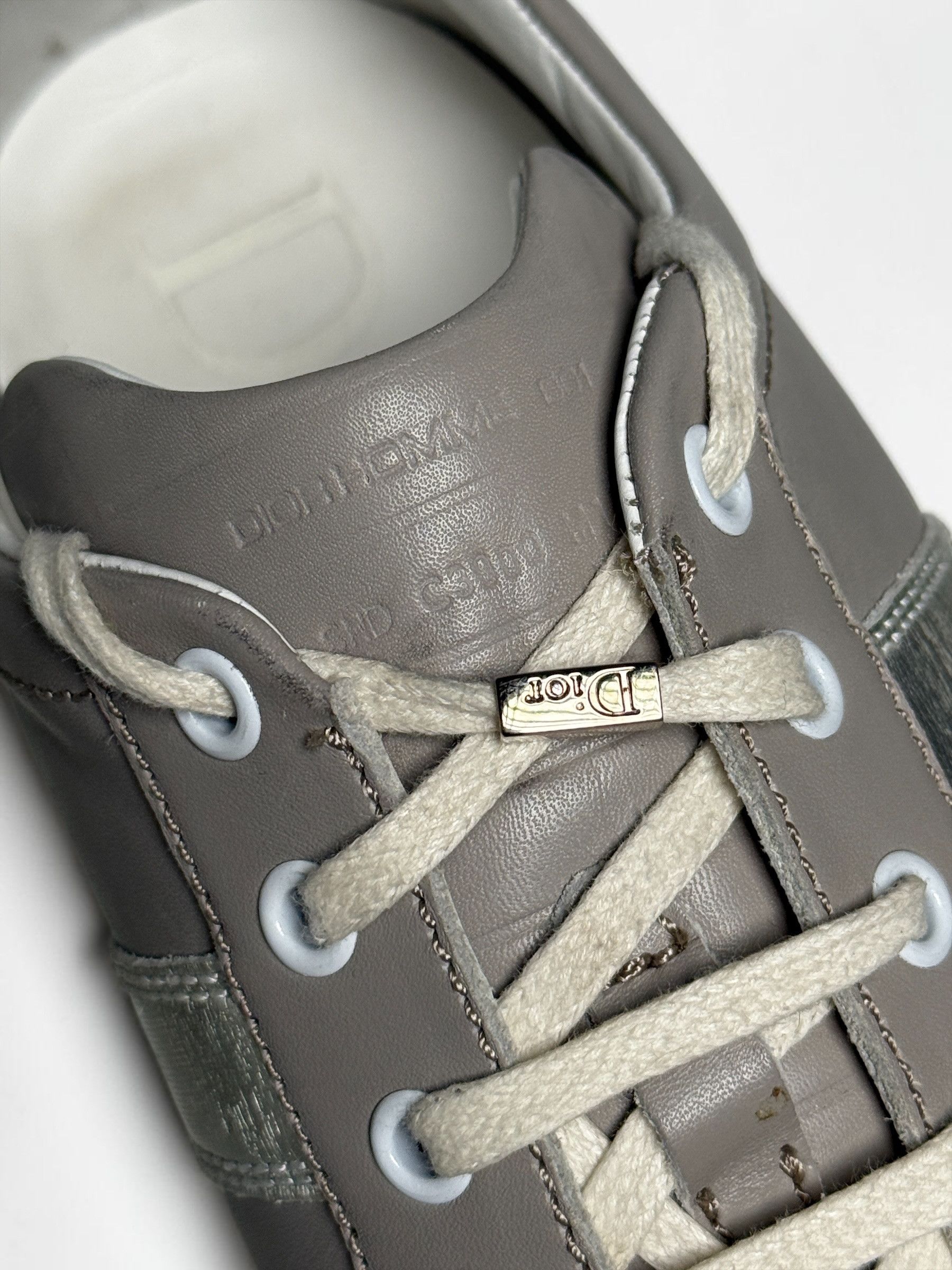 Dior FW2009 Dior Homme B01 Sneaker Leather/Suede Taupe Size US 10.5 / EU 43-44 - 10 Thumbnail