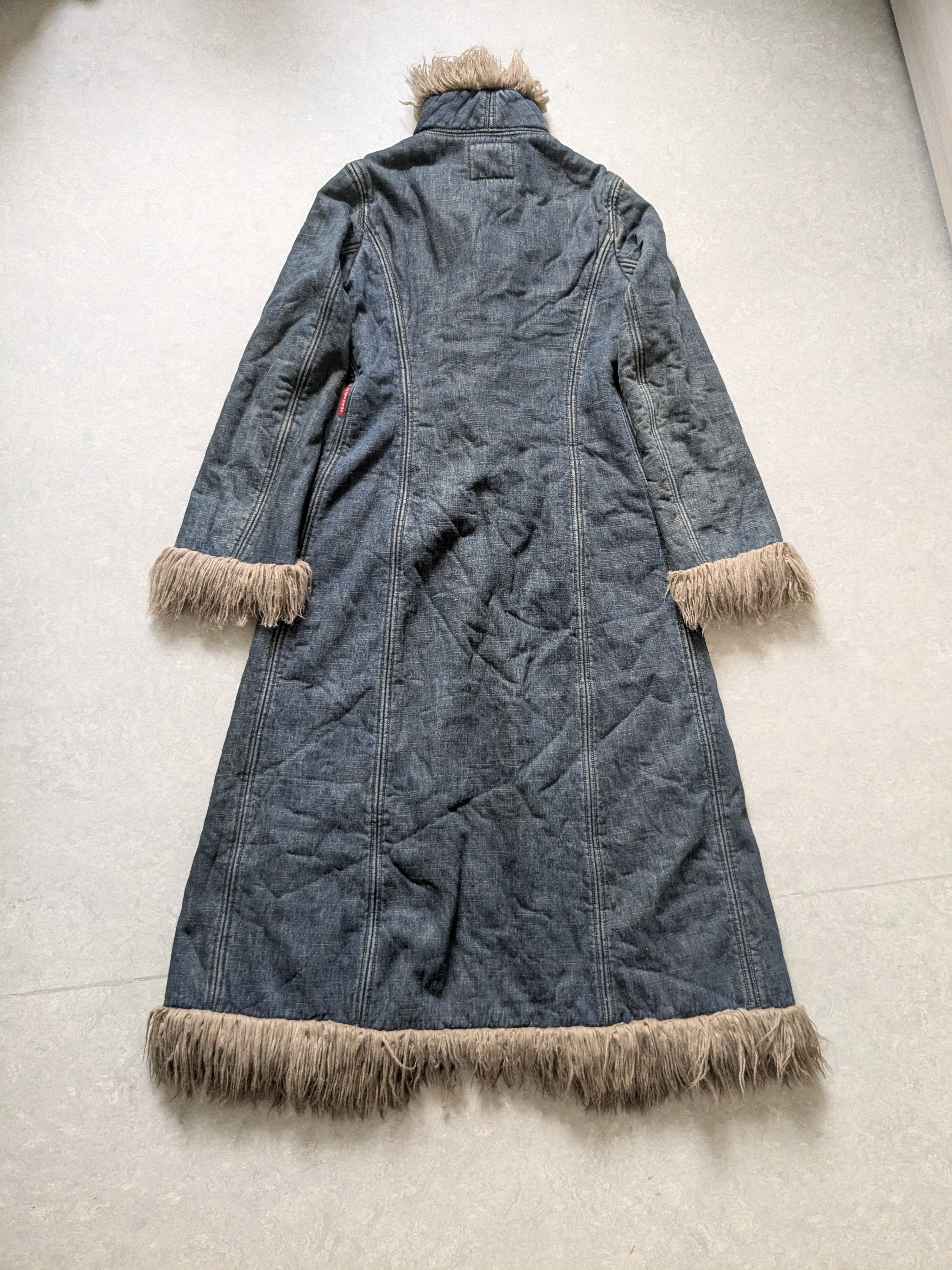 Miss Sixty Vintage Rare Miss Sixty Denim Trench coat Size M / US 6-8 / IT 42-44 - 2 Thumbnail