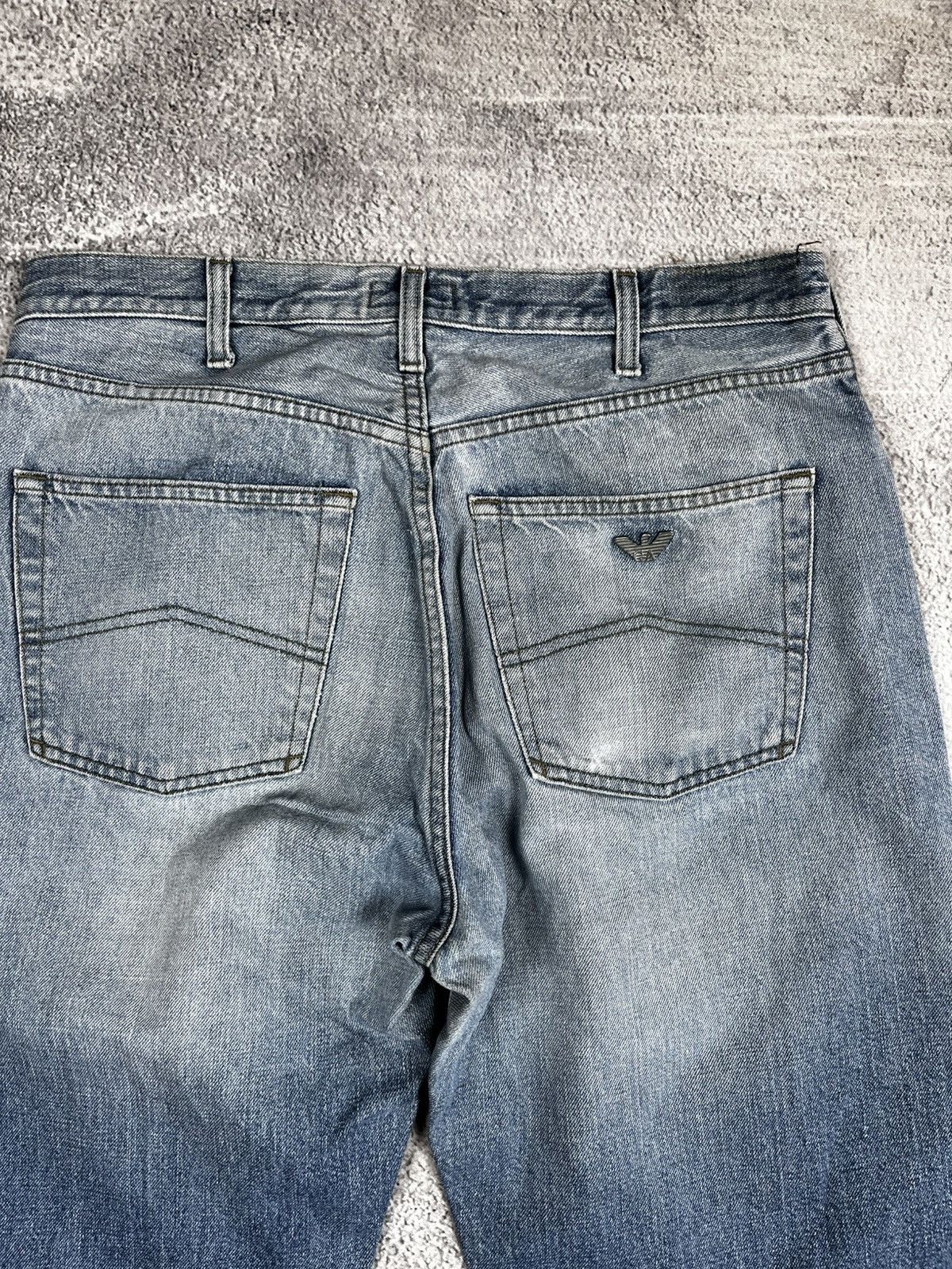 Giorgio Armani Armani denim vintage pants size 34 Size US 34 / EU 50 - 8 Thumbnail