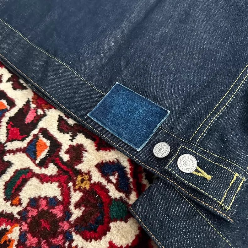 Visvim Visvim17ss 101 unbleached denim jacket 2504-Nextarrow Size US L / EU 52-54 / 3 - 7 Thumbnail