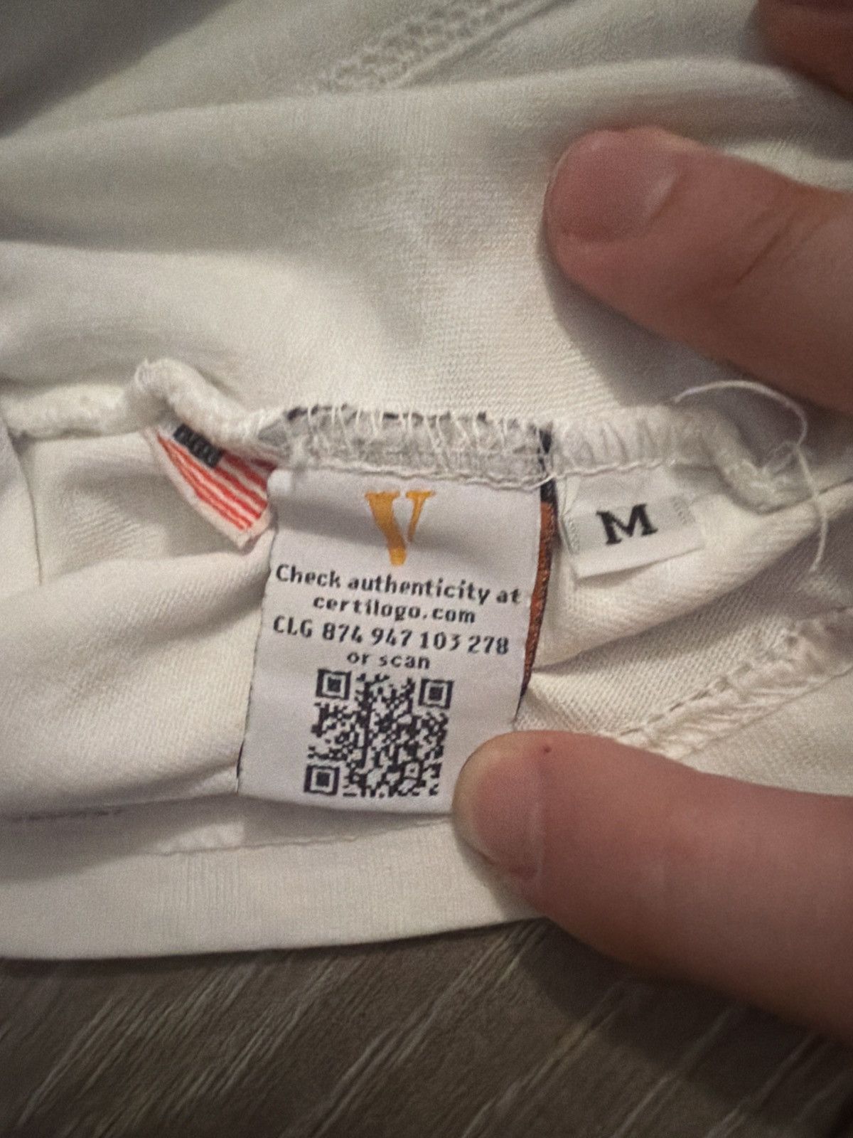 Vlone Friends Vlone white and pink Size US M / EU 48-50 / 2 - 8 Thumbnail