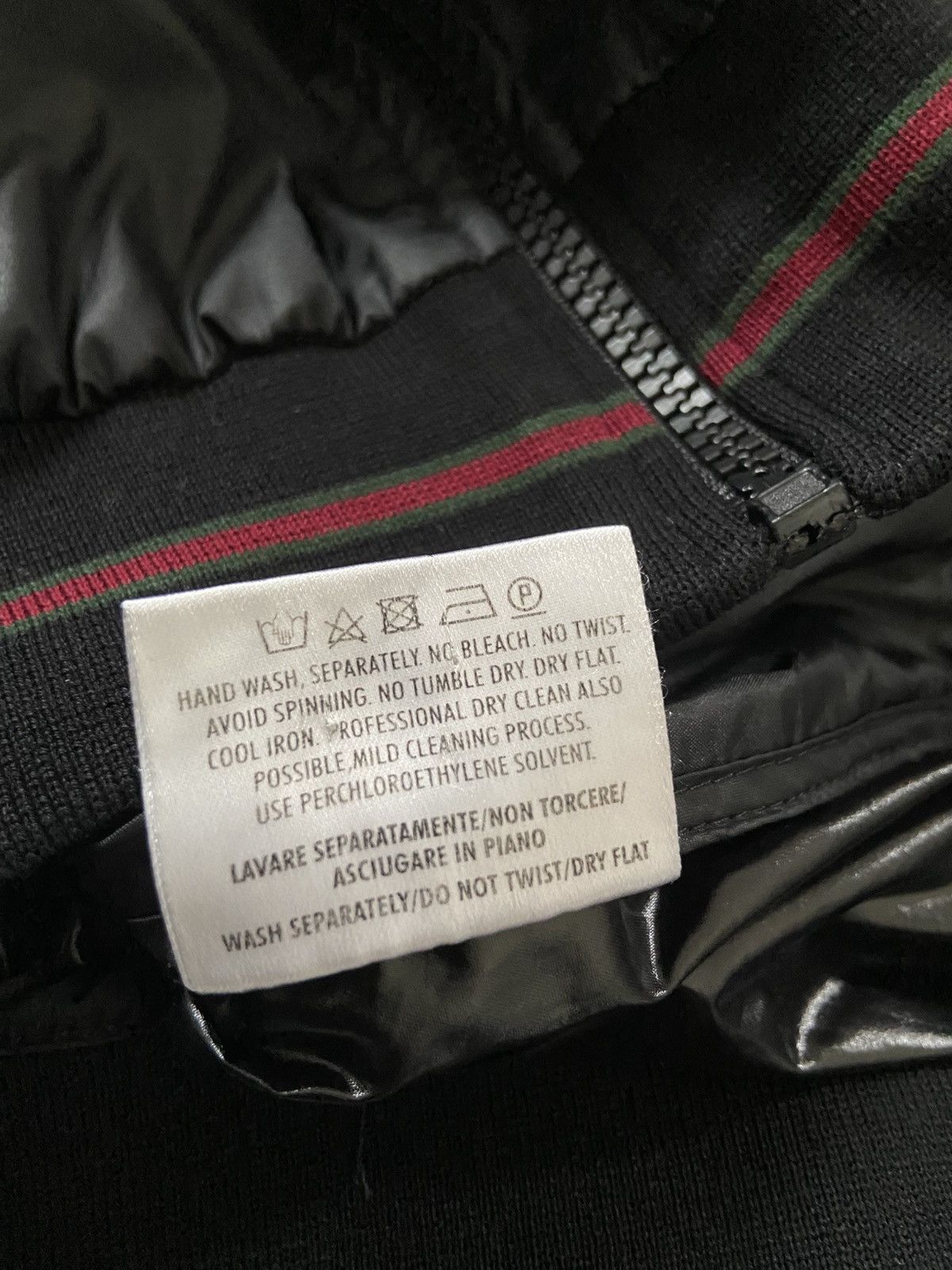 Gucci Gucci Black Nylon Bomber Jacket Size US M / EU 48-50 / 2 - 4 Thumbnail