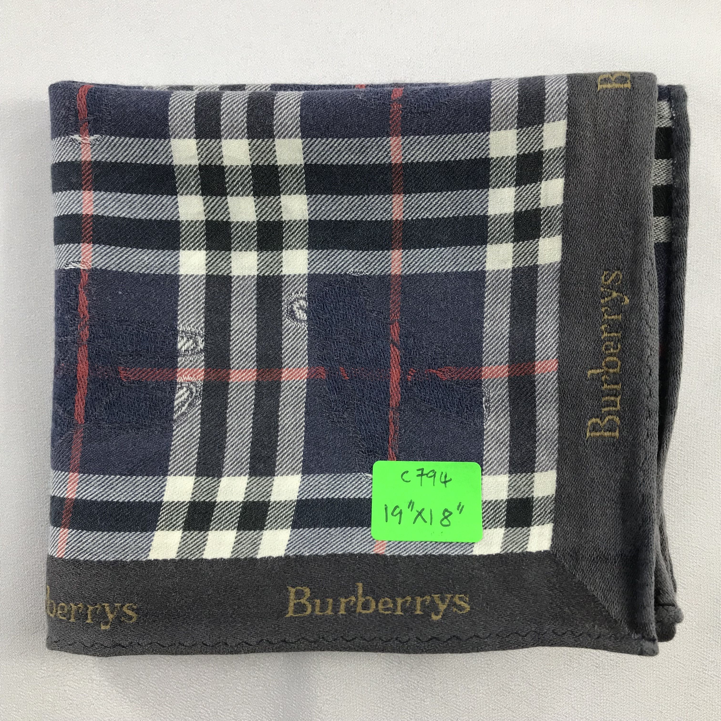 Burberry Burberry Handkerchief / Bandana / Neckerchief C794 Size ONE SIZE - 7 Thumbnail