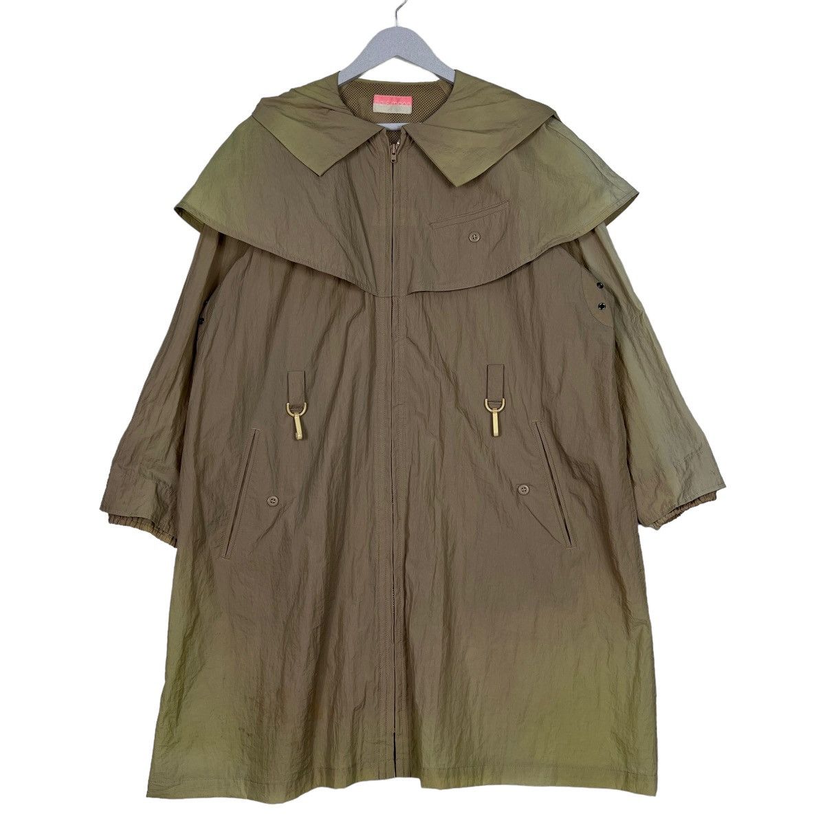 Designer HALF MOON BY TAKEO KIKUCHI NYLON WINDCOAT Size US M / EU 48-50 / 2 - 1 Thumbnail