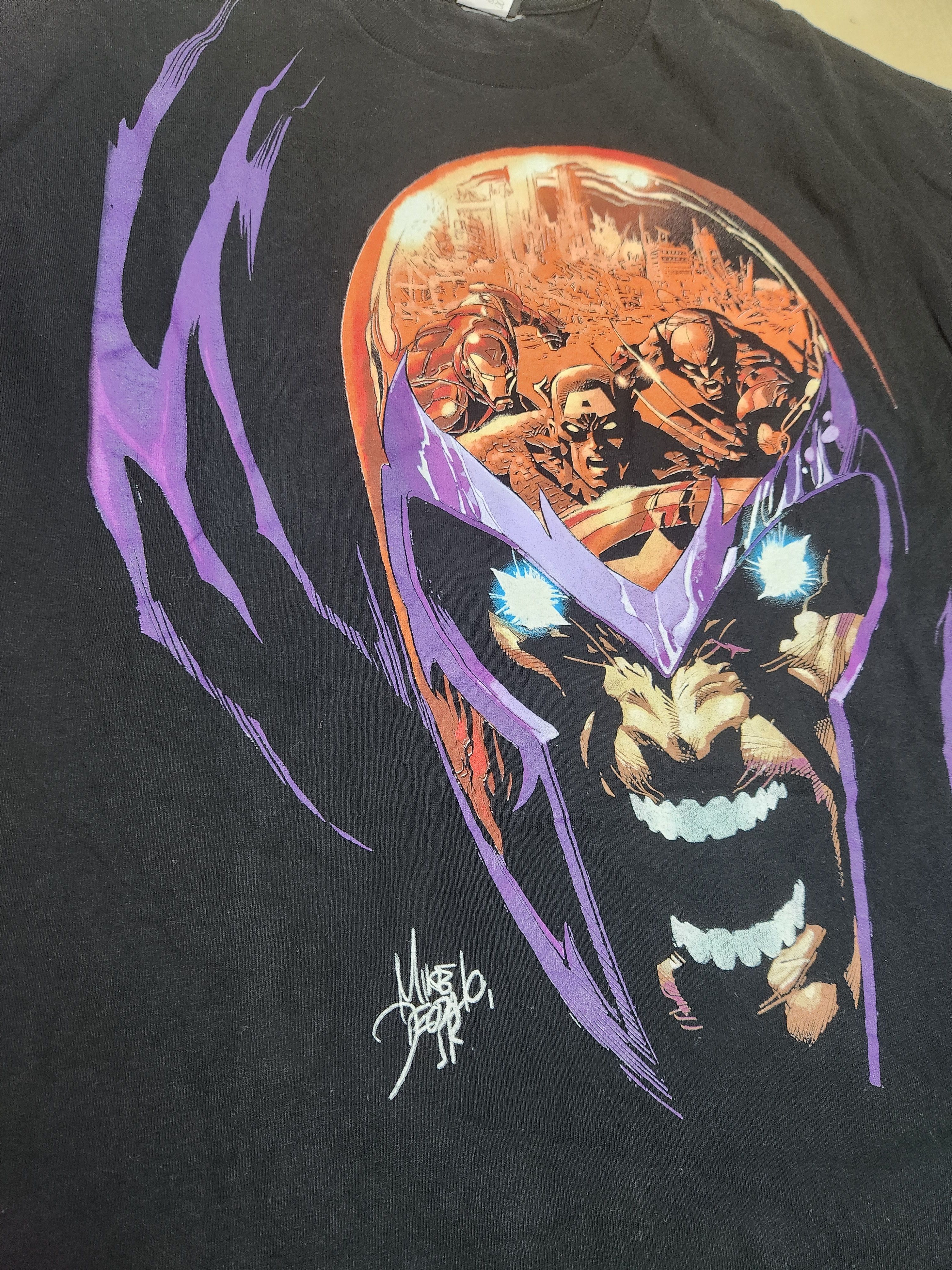 Mad Engine × Marvel Comics Rare Mad Engine X-men Magneto Size US XL / EU 56 / 4 - 6 Thumbnail