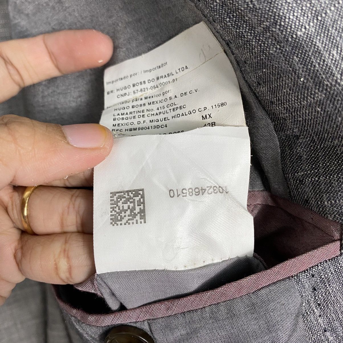 Hugo Boss 📌Vintage Coats Jacket Hugo Boss Double Breast Tartan Size US L / EU 52-54 / 3 - 23 Thumbnail