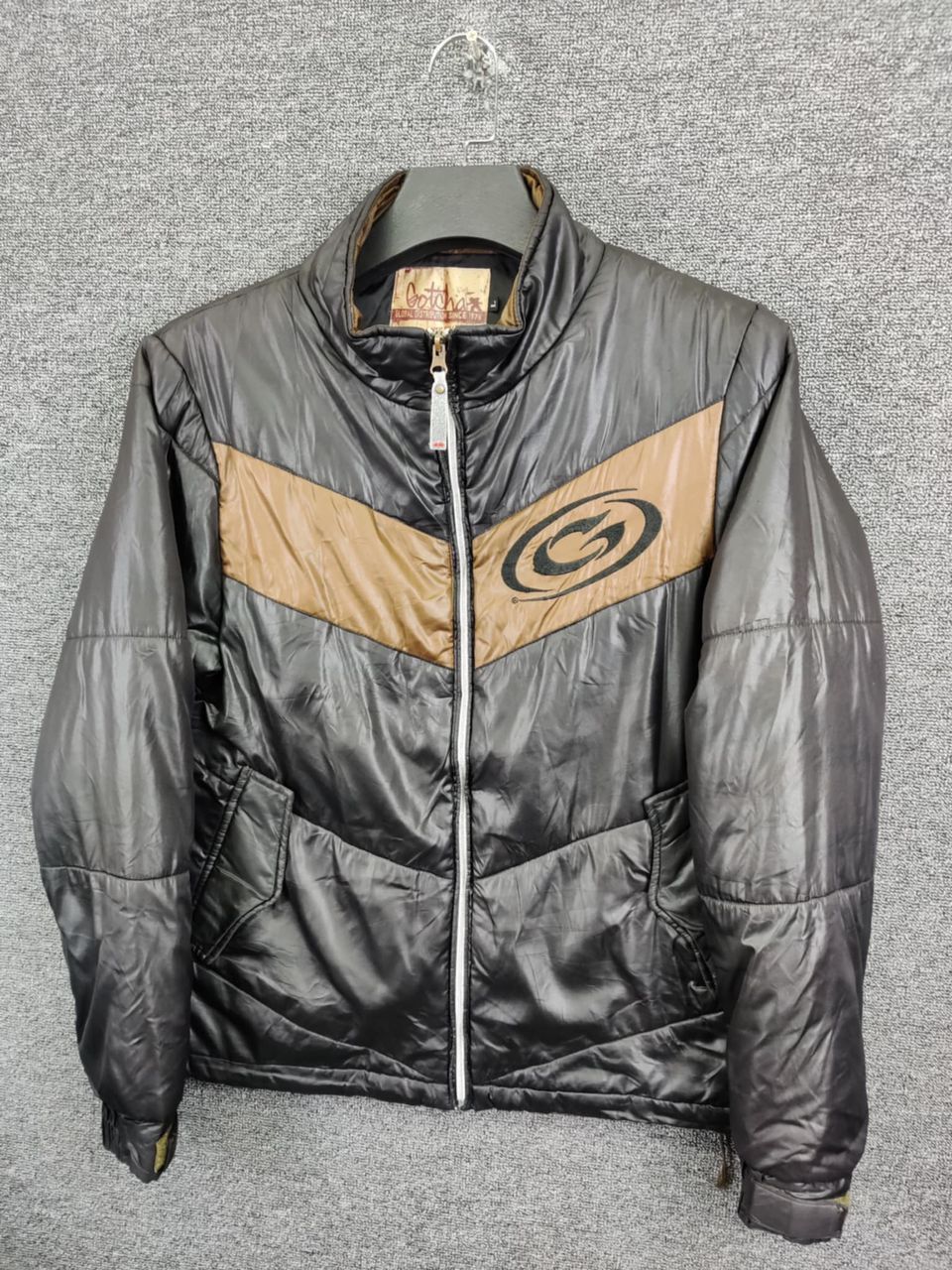 Gotcha Vintage Gotcha Down Puffer Light Jacket Size US L / EU 52-54 / 3 - 2 Thumbnail