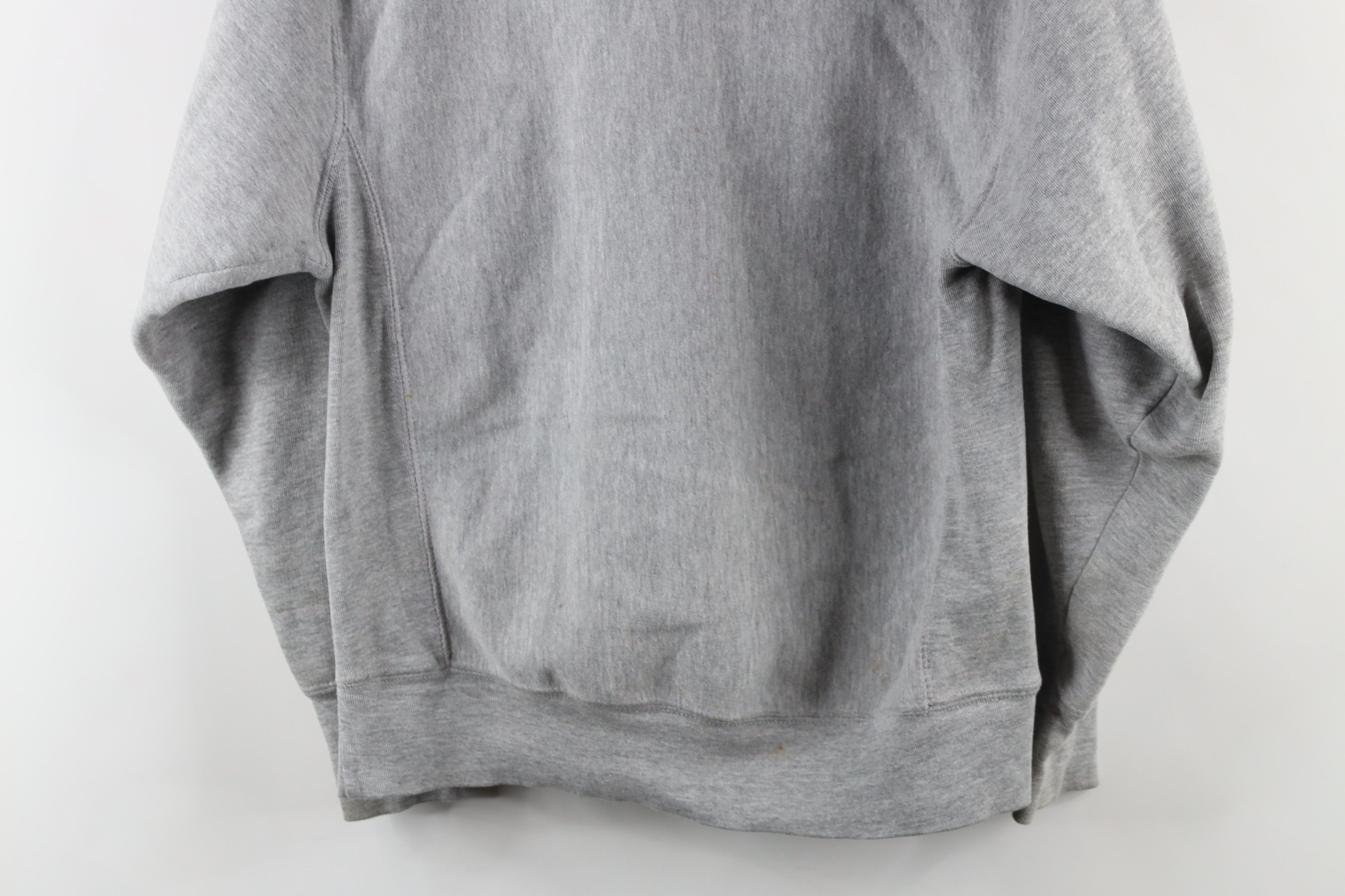 Vintage Vintage 90s Heavyweight University of Toledo Hoodie Gray Size US XS / EU 42 / 0 - 16 Thumbnail