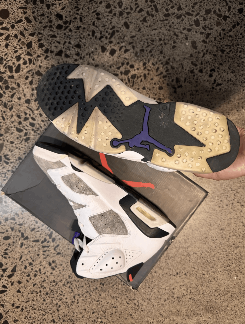 Jordan Brand JORDAN 6 'FLIGHT NOSTALGIA' Size US 12 / EU 45 - 2 Thumbnail