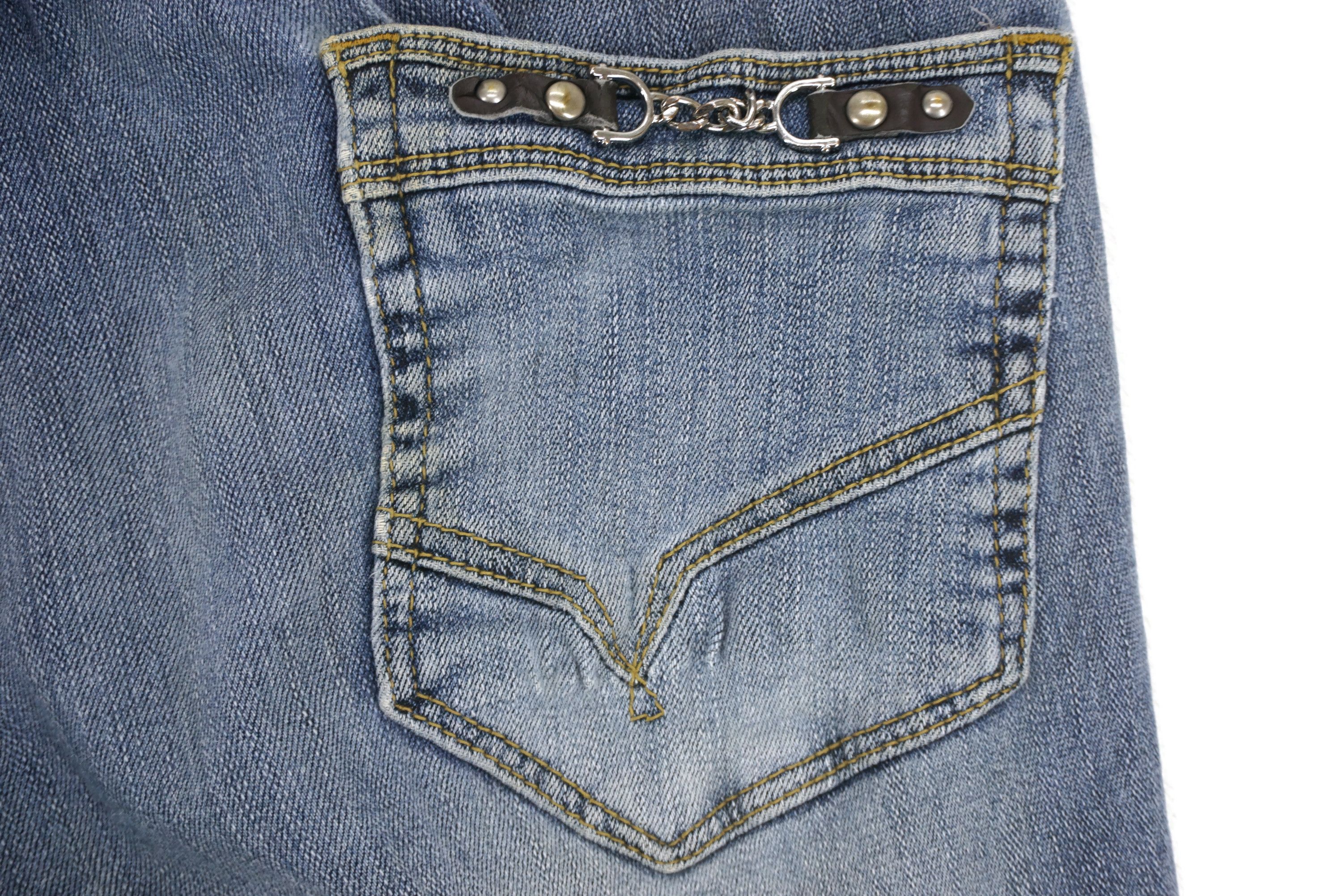 Japanese Brand Nicole Jeans fit W31xL30 Low-Rise Zipper Pocket Denim Size US 30 / EU 46 - 10 Thumbnail