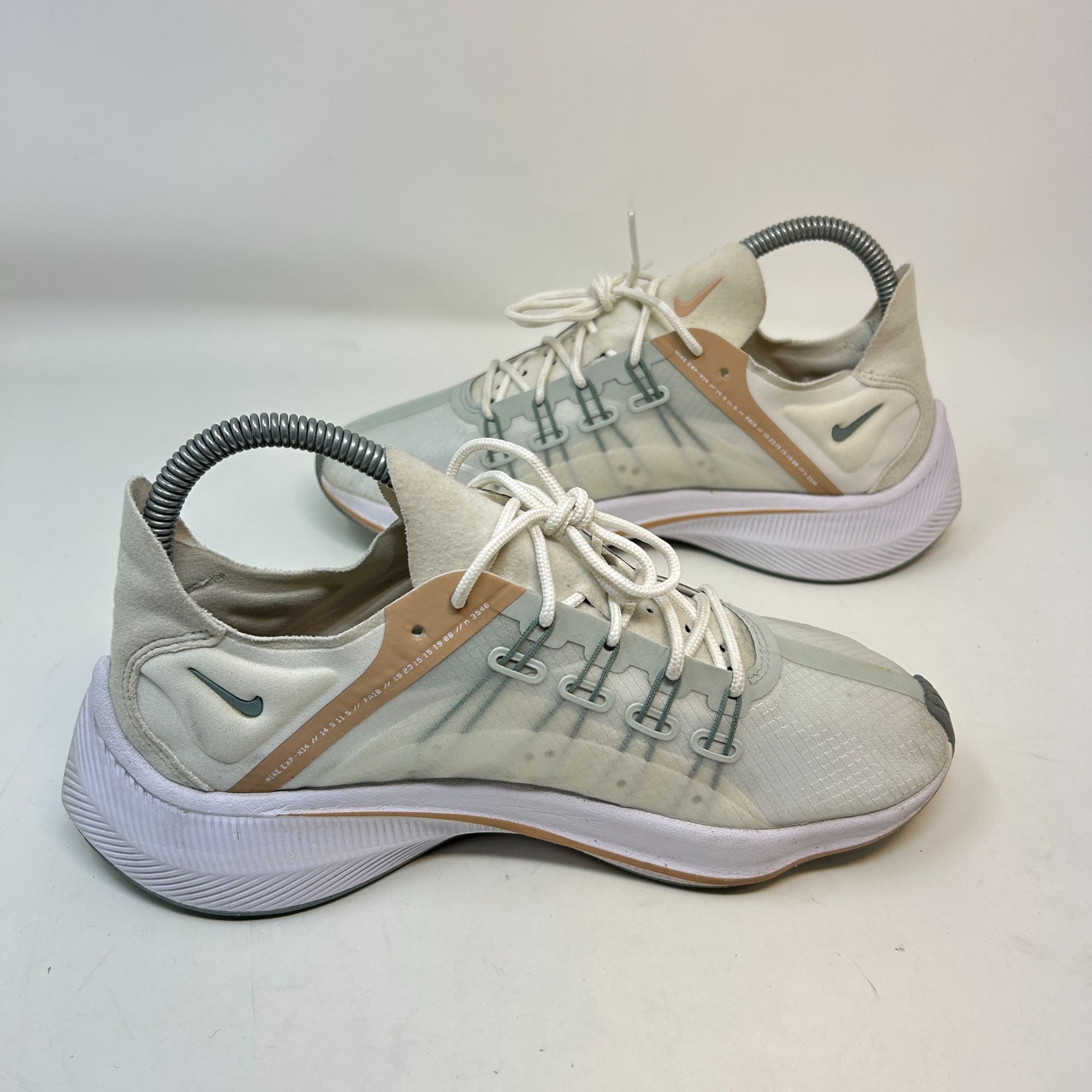 Nike Nike EXP-X14 White Tan Running Shoes Women’s 7.5 AO3170-101 Size US 7.5 / IT 37.5 - 8 Thumbnail