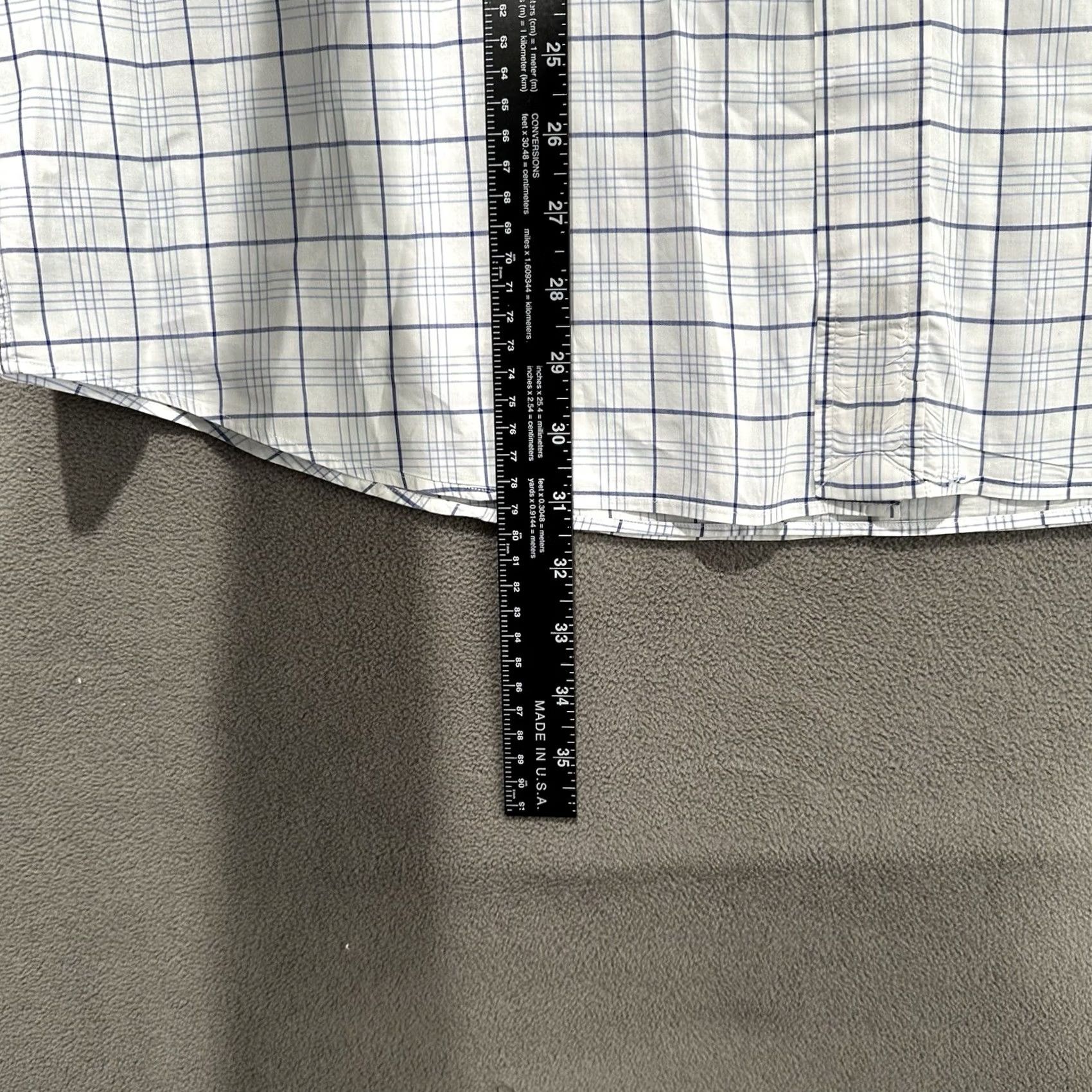 Polo Ralph Lauren VINTAGE Polo Ralph Lauren Shirt Mens L White Plaid Button-Up Size US L / EU 52-54 / 3 - 7 Thumbnail