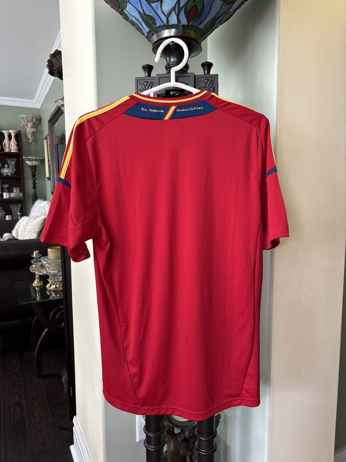 Adidas Spain 2012 Adidas Techfit UEFA Euro Size US L / EU 52-54 / 3 - 7 Thumbnail