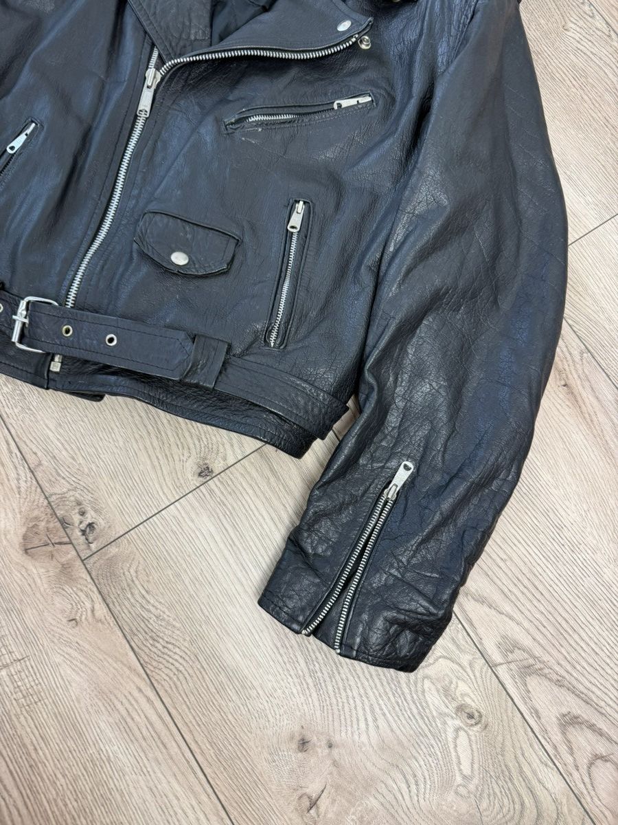 Boy London × Leather Vintage Boy London Flight Bomber Leather Jacket Size US L / EU 52-54 / 3 - 2 Thumbnail