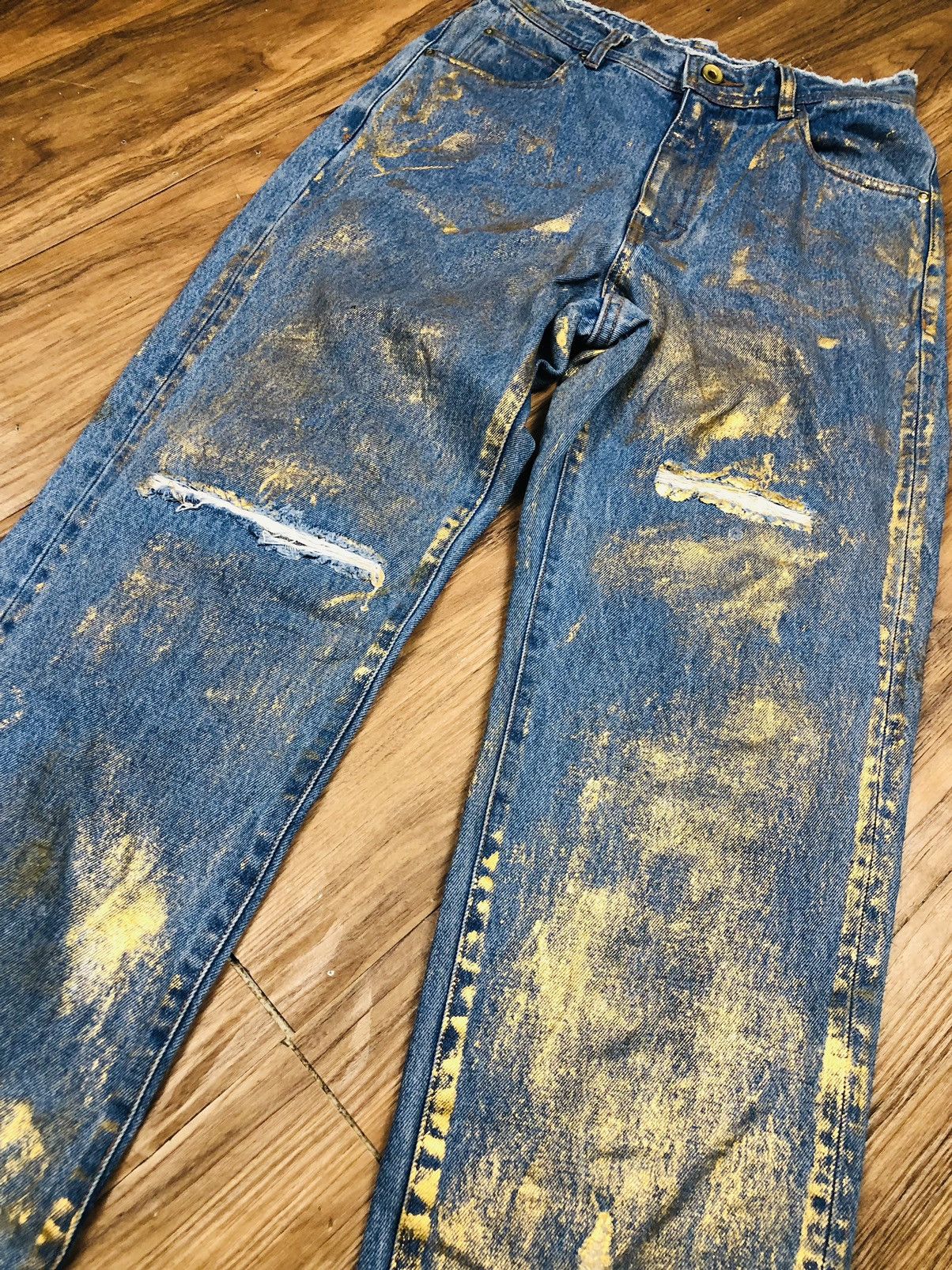 Other Bonum Distressed Jeans (37) Size US 34 / EU 50 - 11 Thumbnail