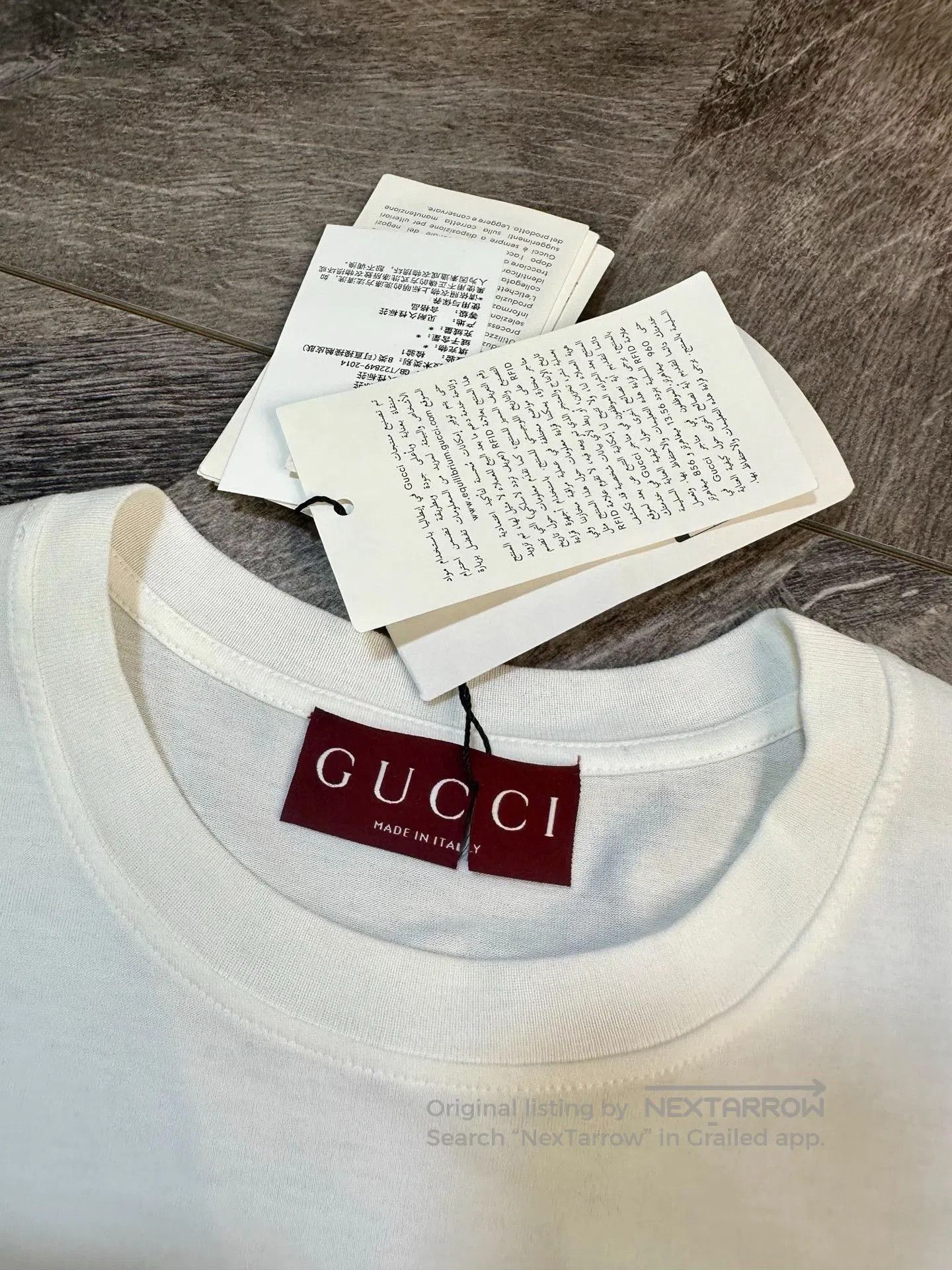 Gucci Gucci White T. Size S / US 4 / IT 40 - 4 Thumbnail