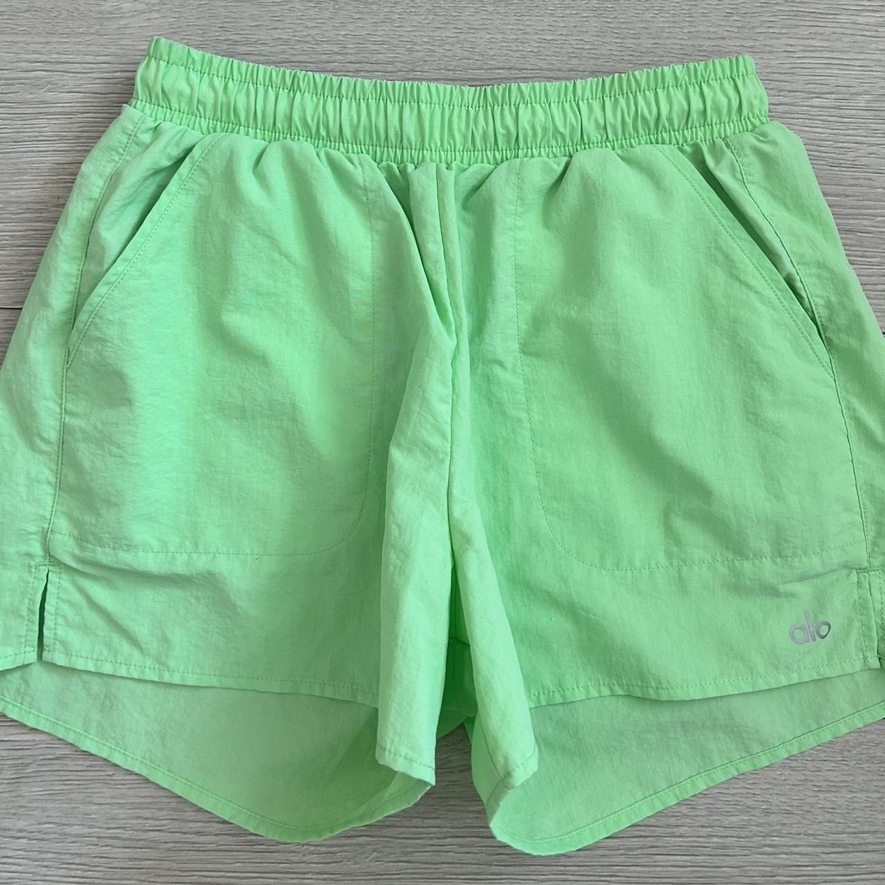Alo Alo Yoga Alumni Short Ultramint Size 26" / US 2 / IT 38 - 3 Thumbnail