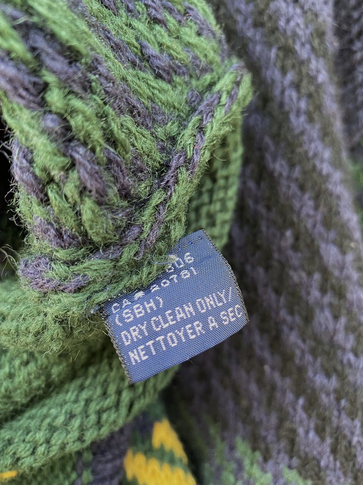 Tommy Hilfiger × Vintage Rare Tommy Hilfiger Sweater Wool Size US L / EU 52-54 / 3 - 6 Thumbnail