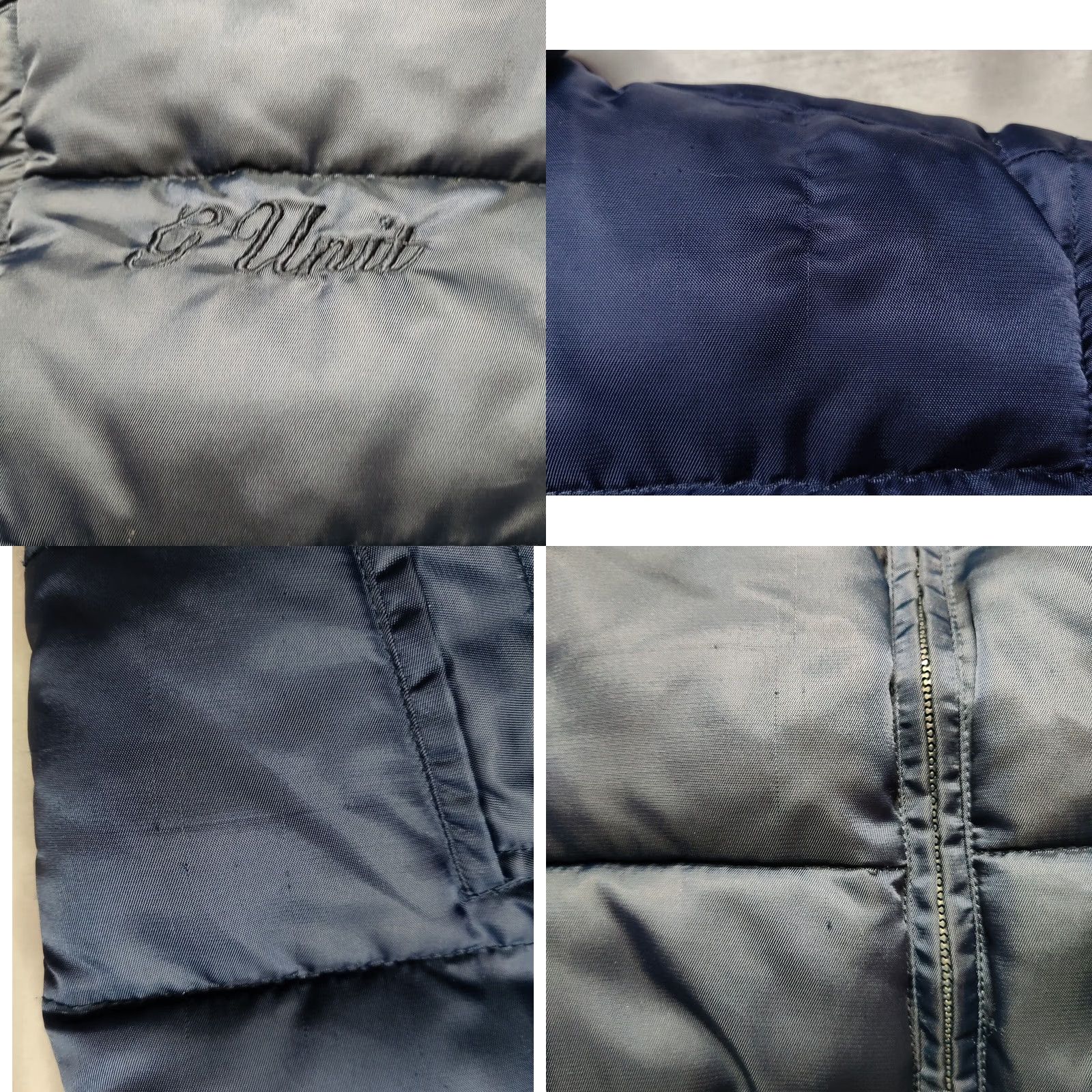 Vintage G-UNIT Men Medium Blue Full Zip Nylon Puffer Vest Jacket Shirt? Size US M / EU 48-50 / 2 - 9 Thumbnail