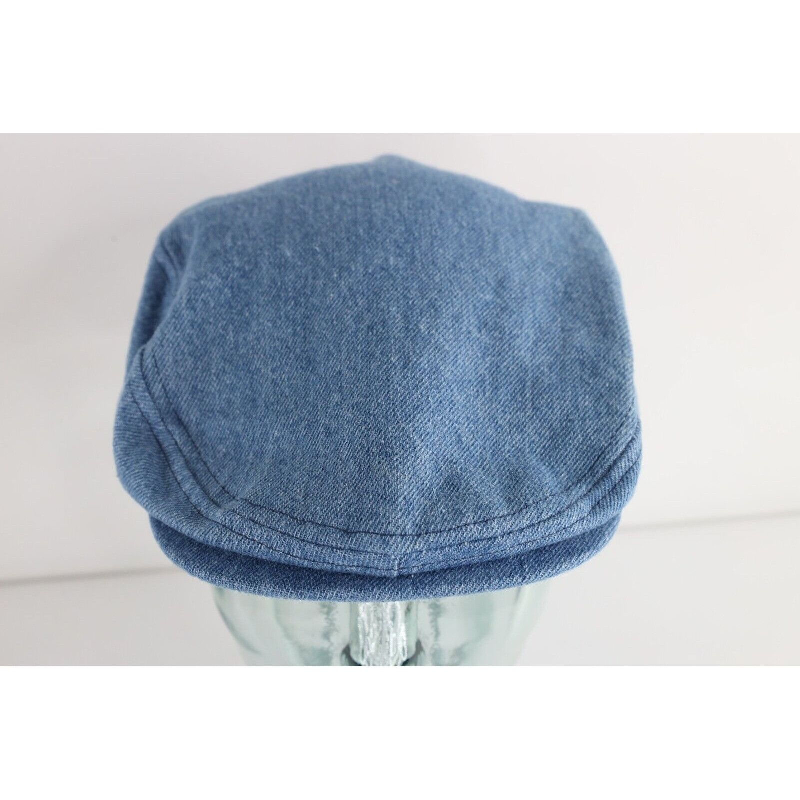 Vintage Deadstock Vintage 70s Streetwear Denim Jean Newsboy Cap Size ONE SIZE - 2 Thumbnail