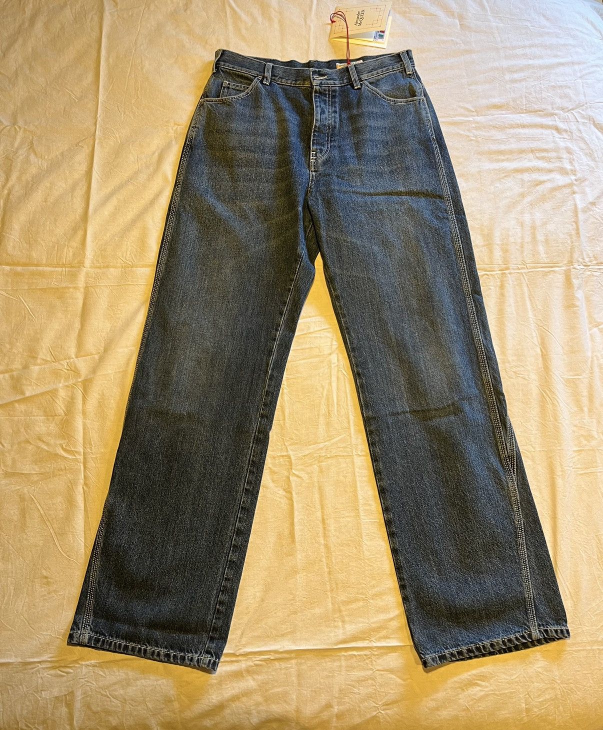 Alexander McQueen Alexander McQueen baggy wide leg jeans. Size US 34 / EU 50 - 2 Thumbnail