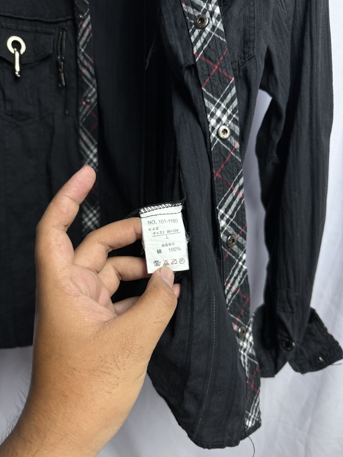 If Six Was Nine × Japanese Brand × Le Grande Bleu (L.G.B.) In The Attic Ifsix Style Long Shirt Size US M / EU 48-50 / 2 - 9 Thumbnail