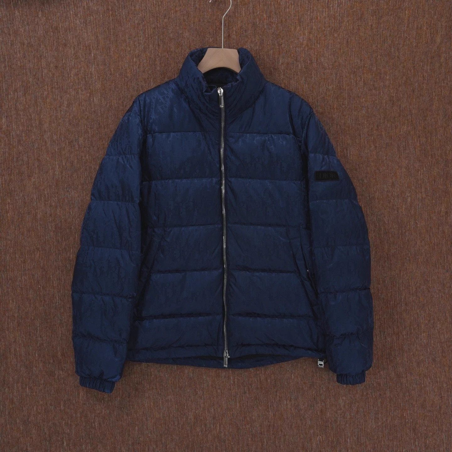Dior Dior blue oblique all over print down jacket 48 99 new Size US M / EU 48-50 / 2 - 1 Thumbnail