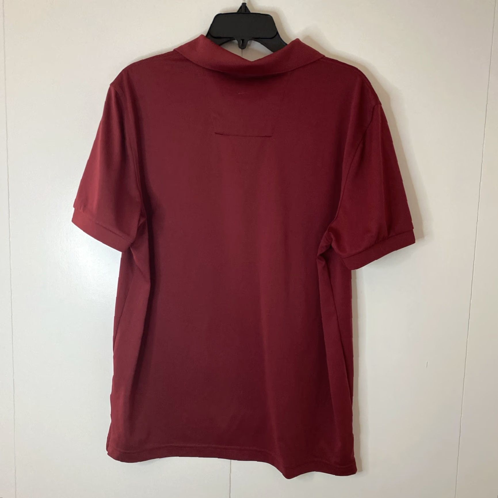 Nautica Nautica Navtech Polo Shirt Mens Medium Golf Walking Polyester Red M Size US M / EU 48-50 / 2 - 8 Thumbnail